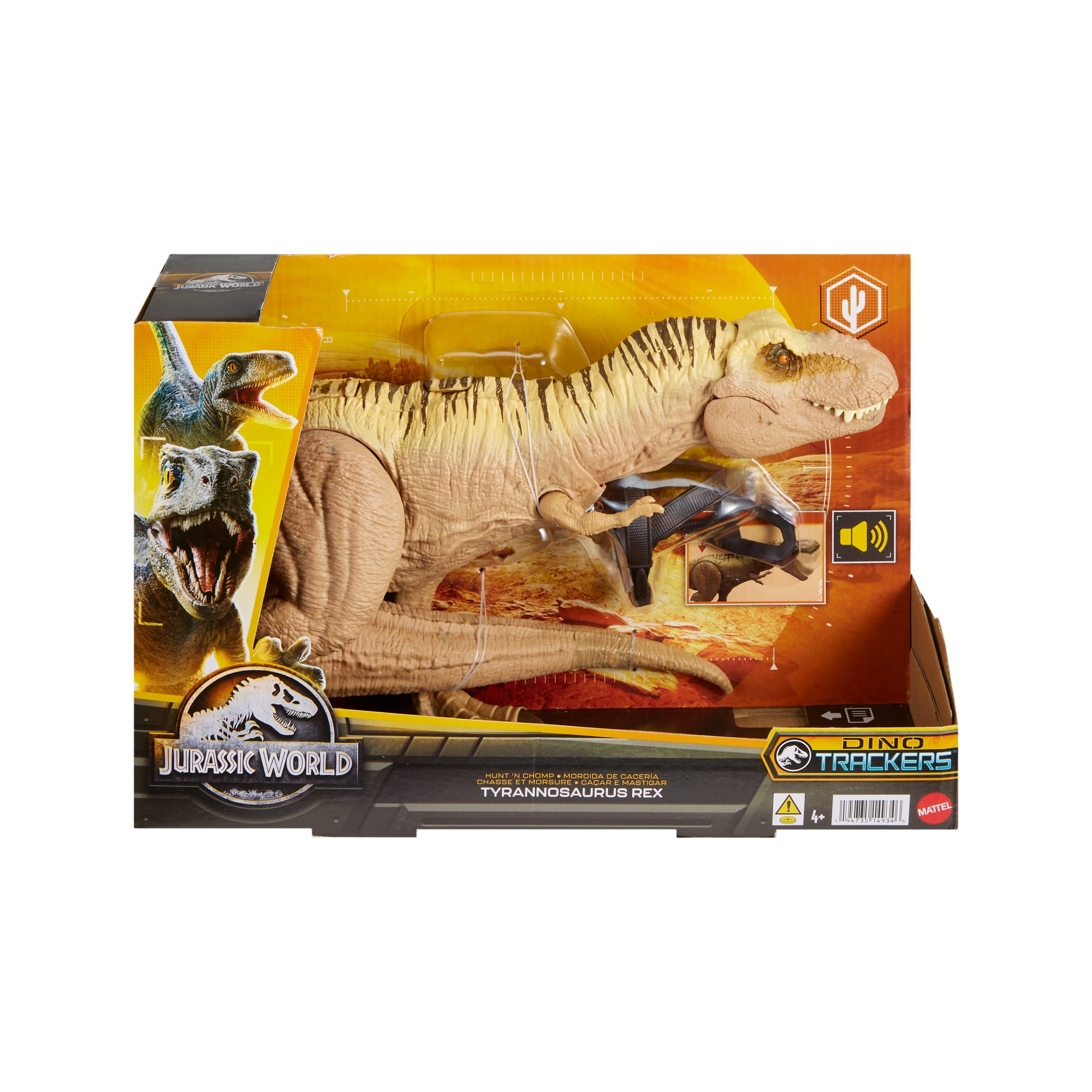 Jurassic World Tyrannosaurus T Rex Dinosaur Toy Figure With Sound - Image 6