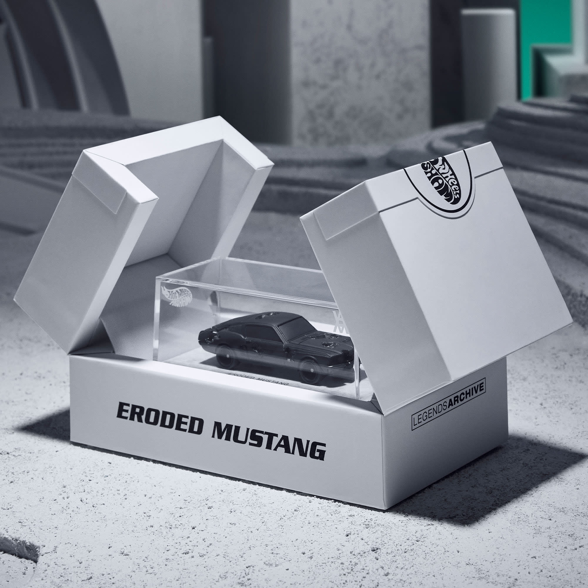 Hot Wheels x Daniel Arsham Eroded Ford Mustang - Image 10