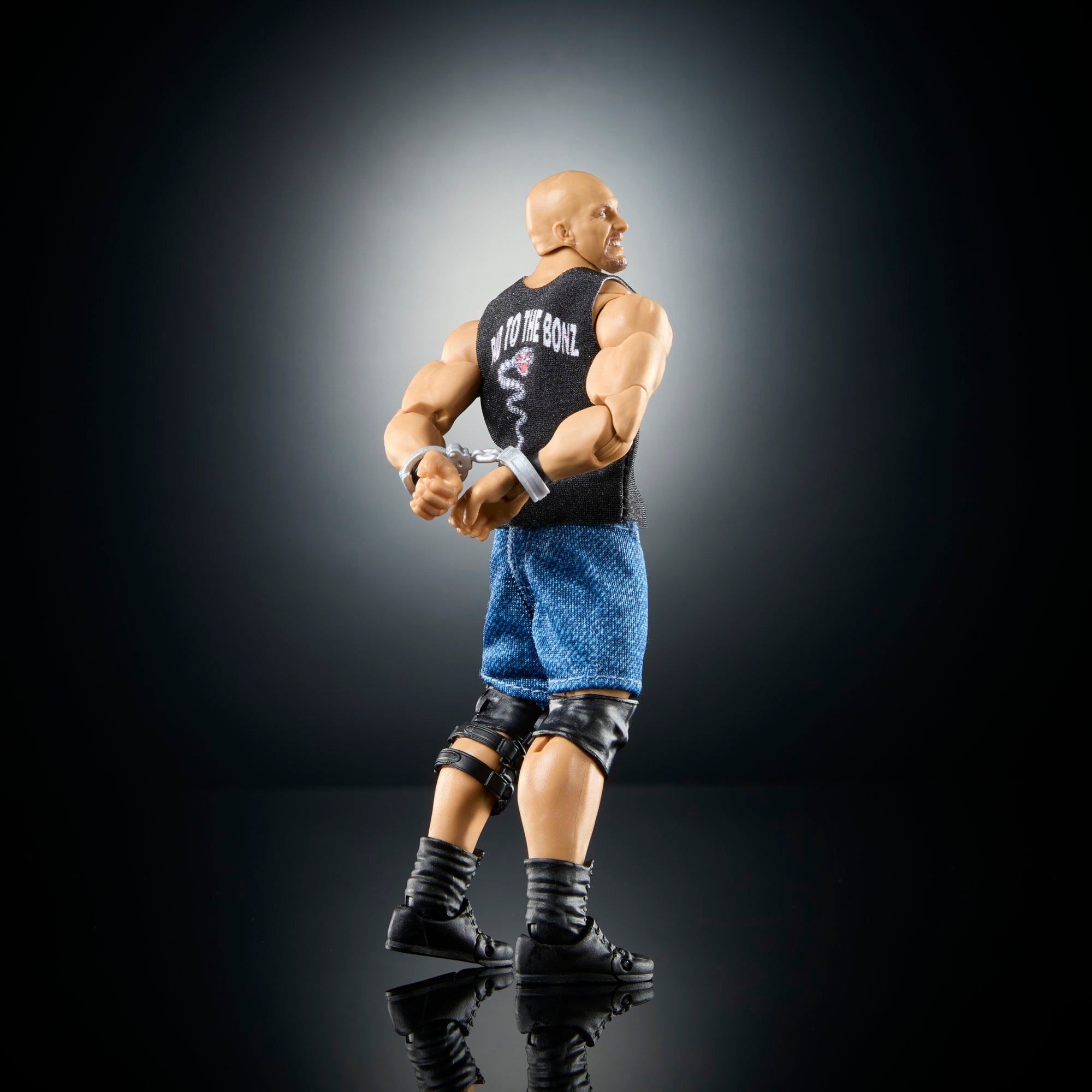 WWE Ultimate Edition Monday Night War 'stone Cold' Steve Austin Action Figure - Image 6