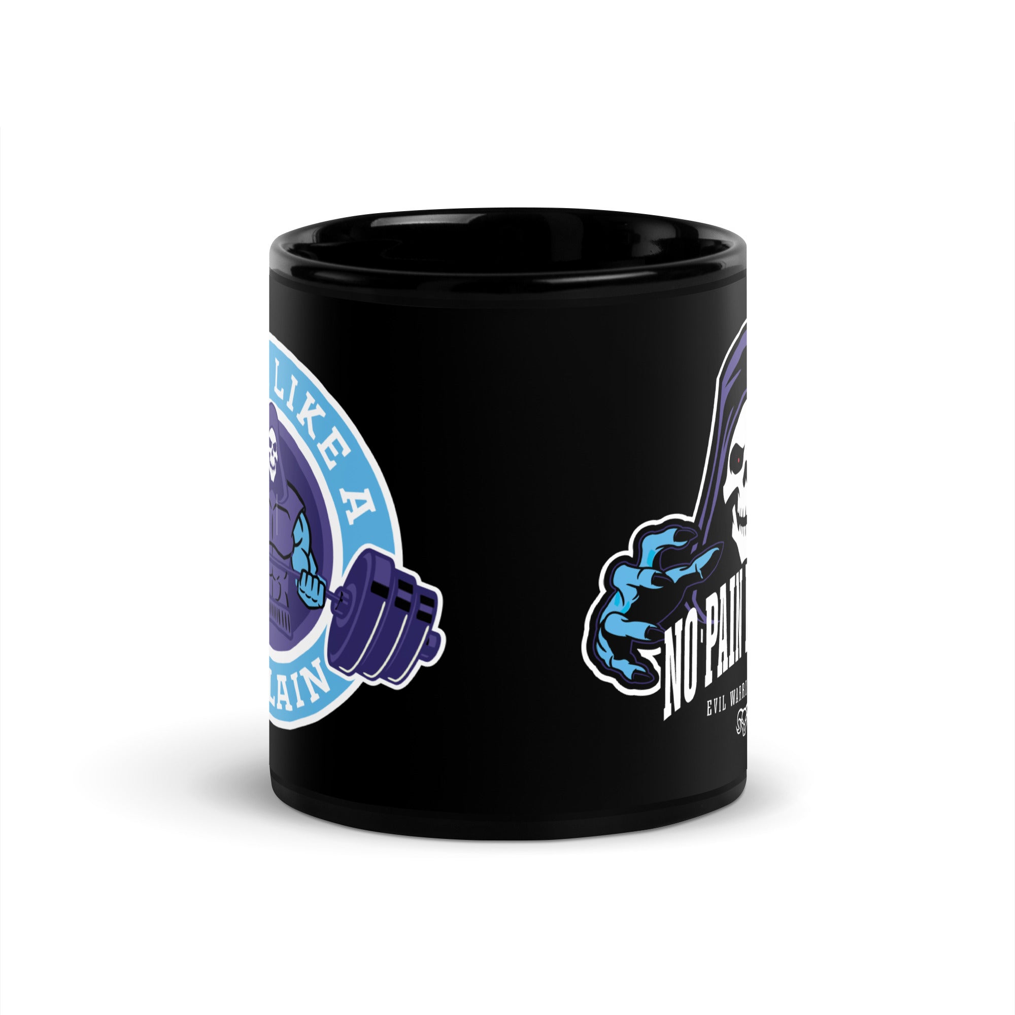 Masters of the Universe Movie Skeletor No Pain No Gain Black Mug - Image 3