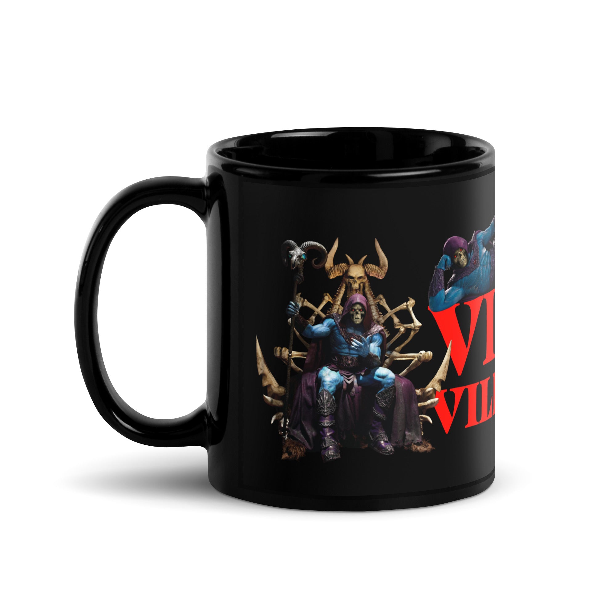 Masters of the Universe Movie Skeletor Before Coffee Black Mug - Image 3