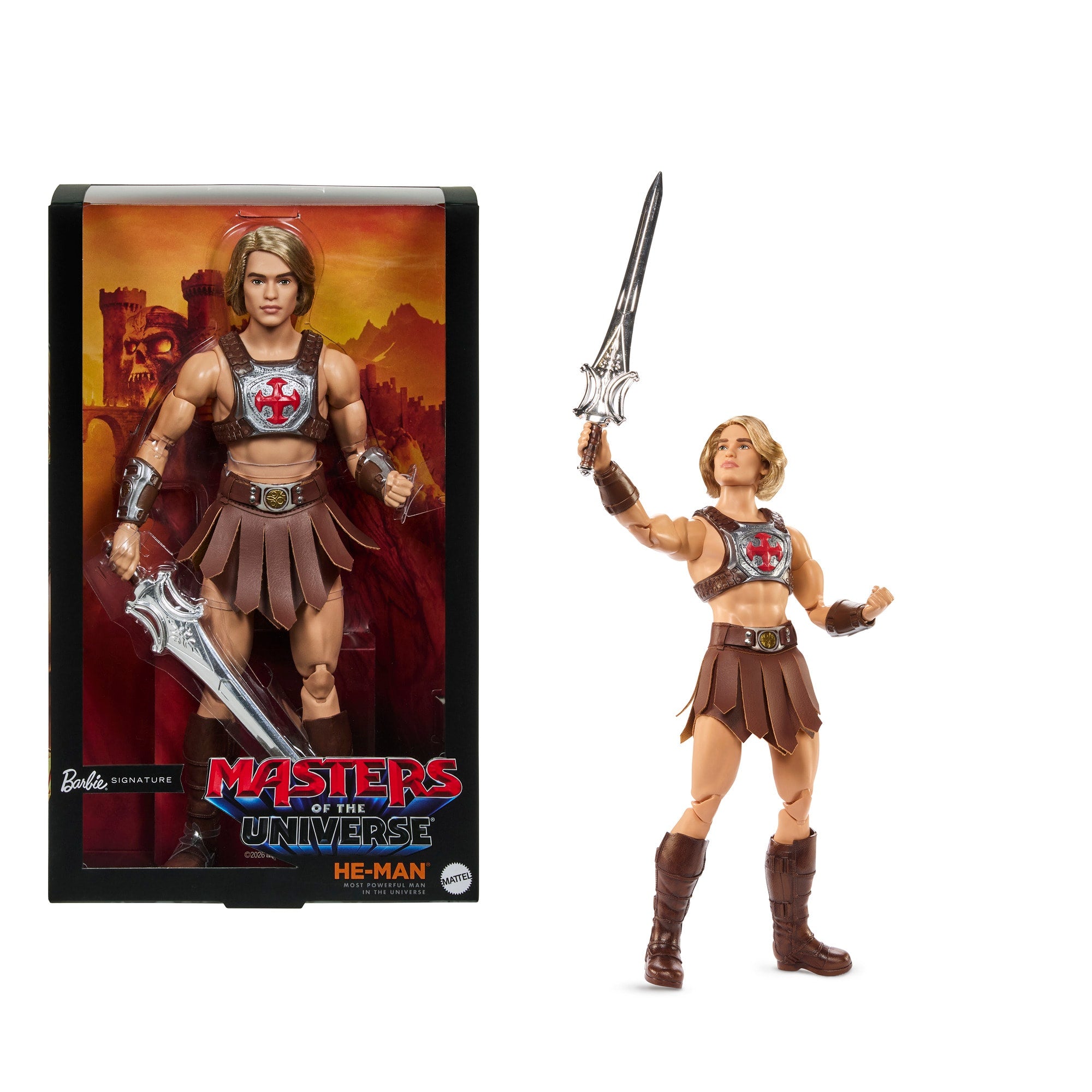 Barbie Masters Of The Universe He-Man Doll