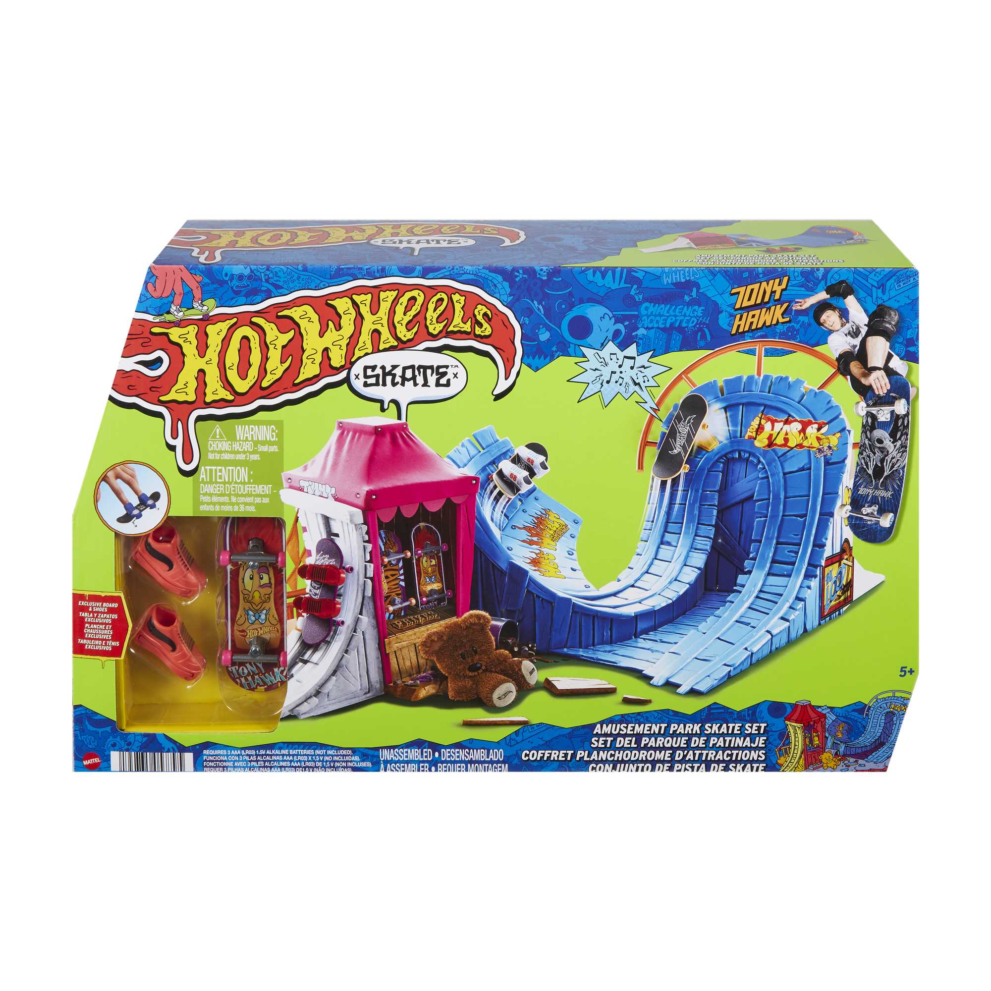 Hot Wheels Skate Amusement Park Skate Set - Image 6