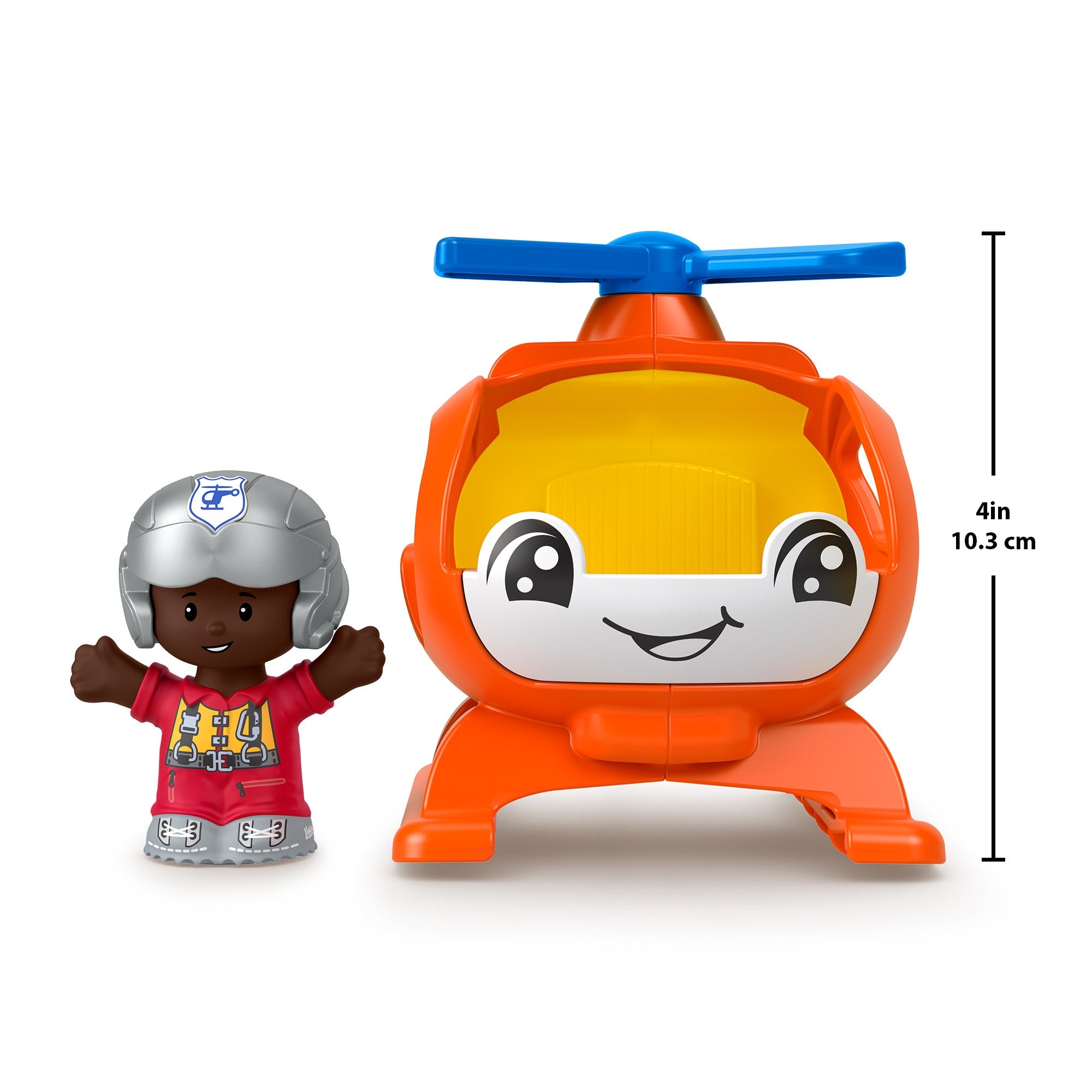 Fisher-Price Little People Help And Go Tow Truck & Figure Set For Toddlers. 2 Pieces - Image 2