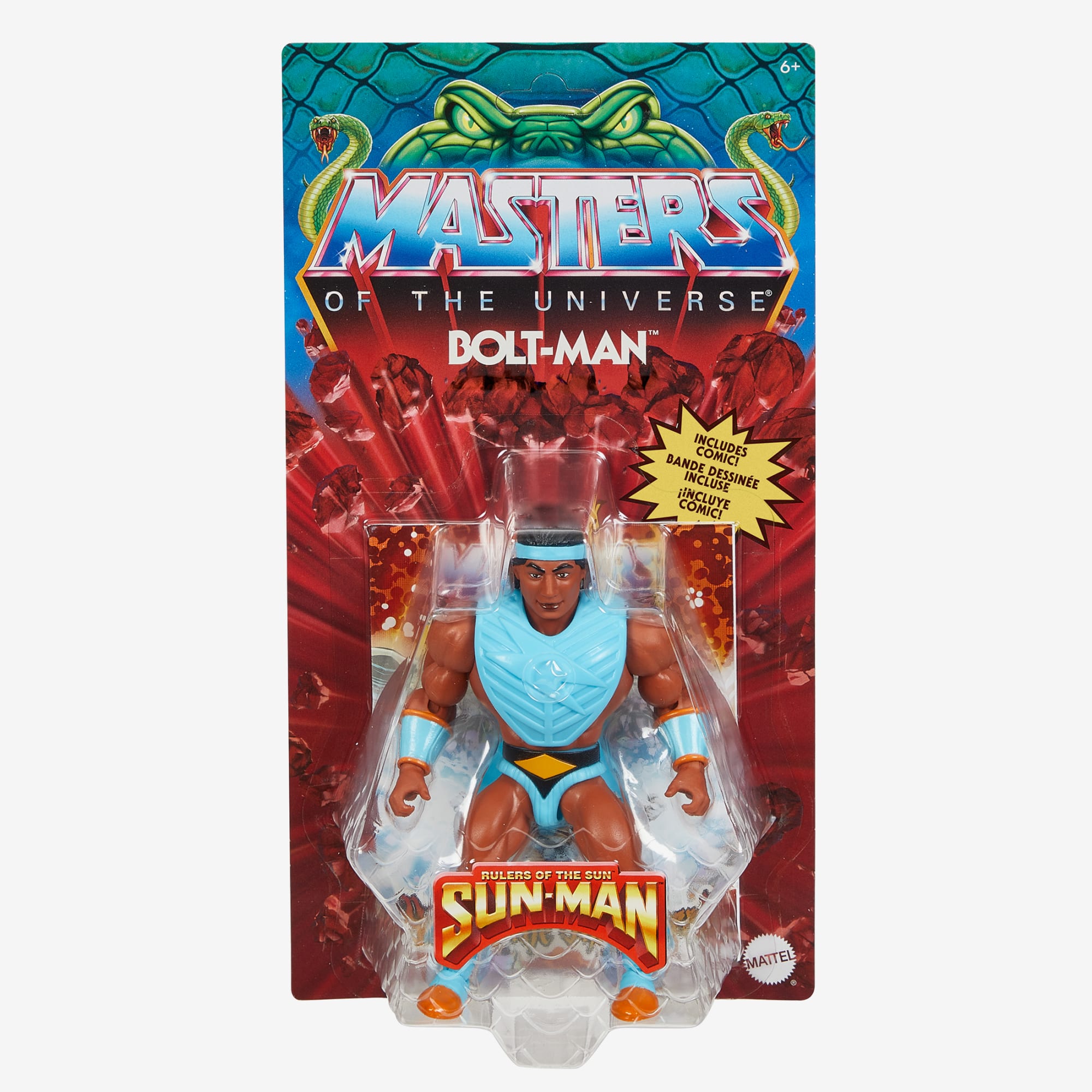 Masters of the Universe Origins Bolt-Man Action Figure - Image 2