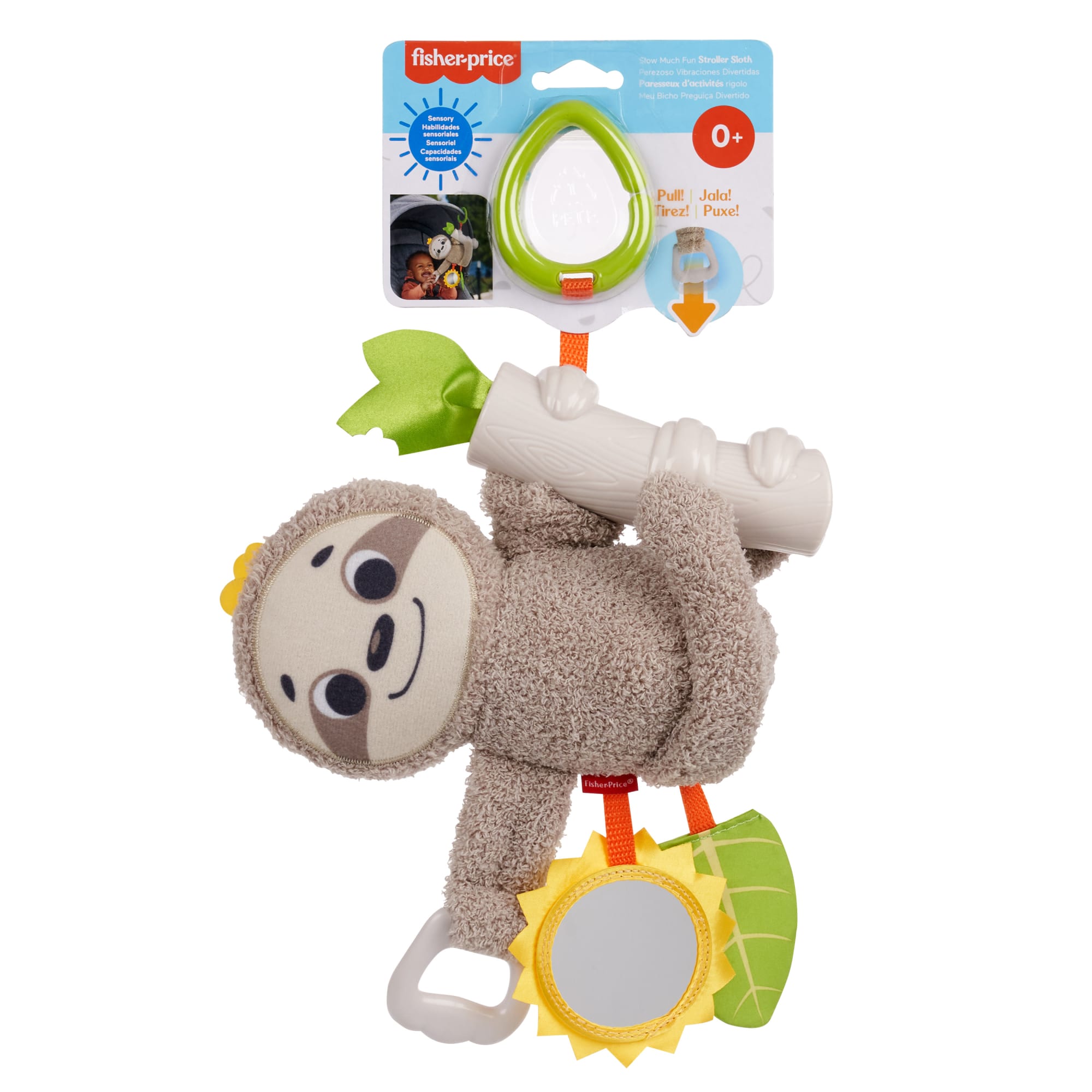 Fisher-Price Slow Much Fun Stroller Sloth - Image 6