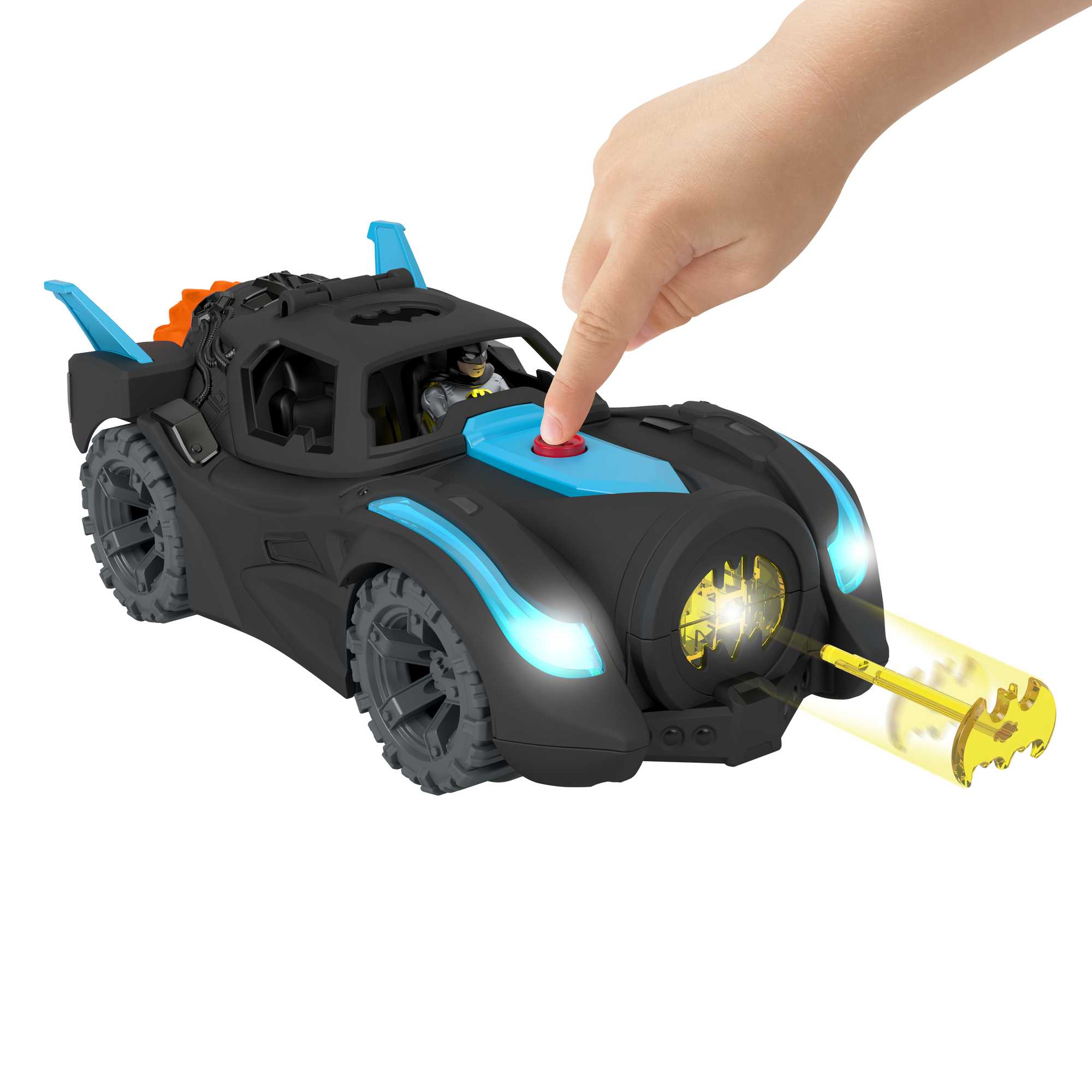 Imaginext DC Super Friends Vehículo de Juguete Batimóvil Luces y Sonido - Image 4