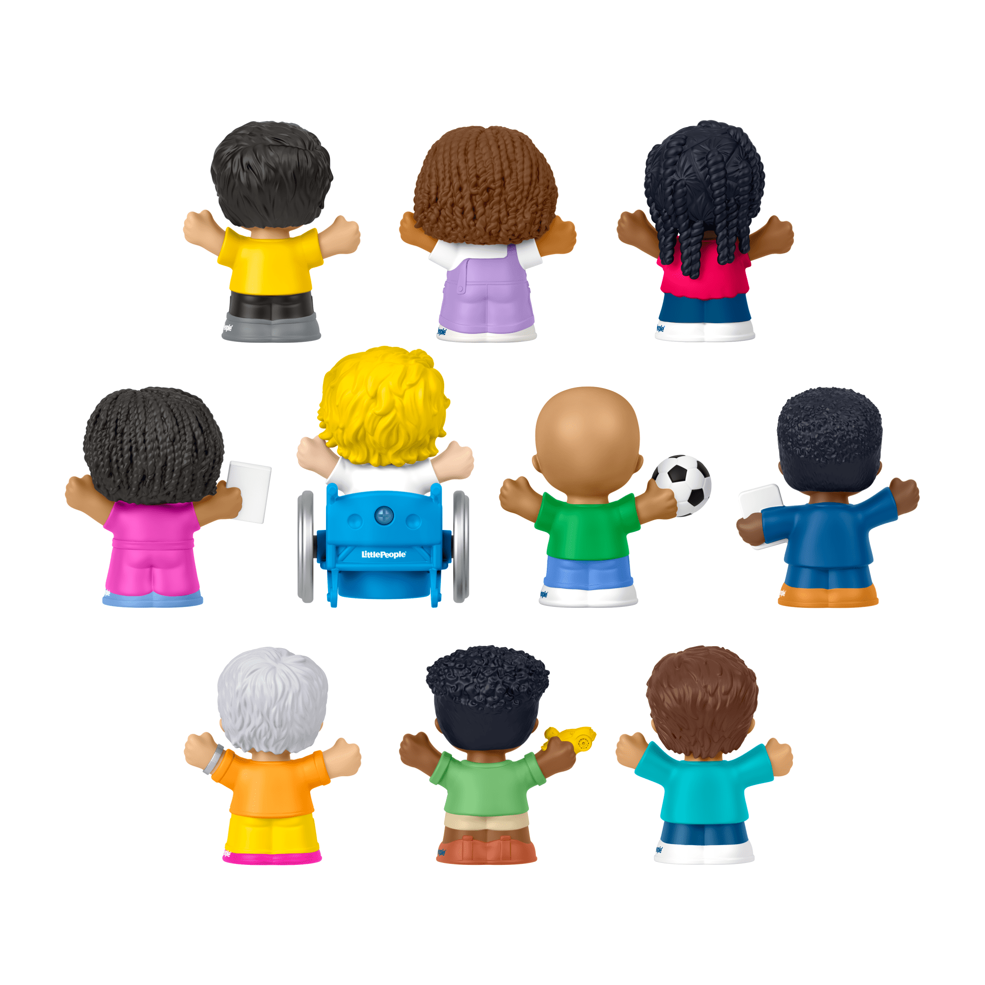 Fisher-Price Little People Classroom Figures 10-Piece Set For Toddler & Preschool Pretend Play - Image 5