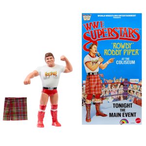 LJN WWE Superstars Rowdy Roddy Piper Action Figure
