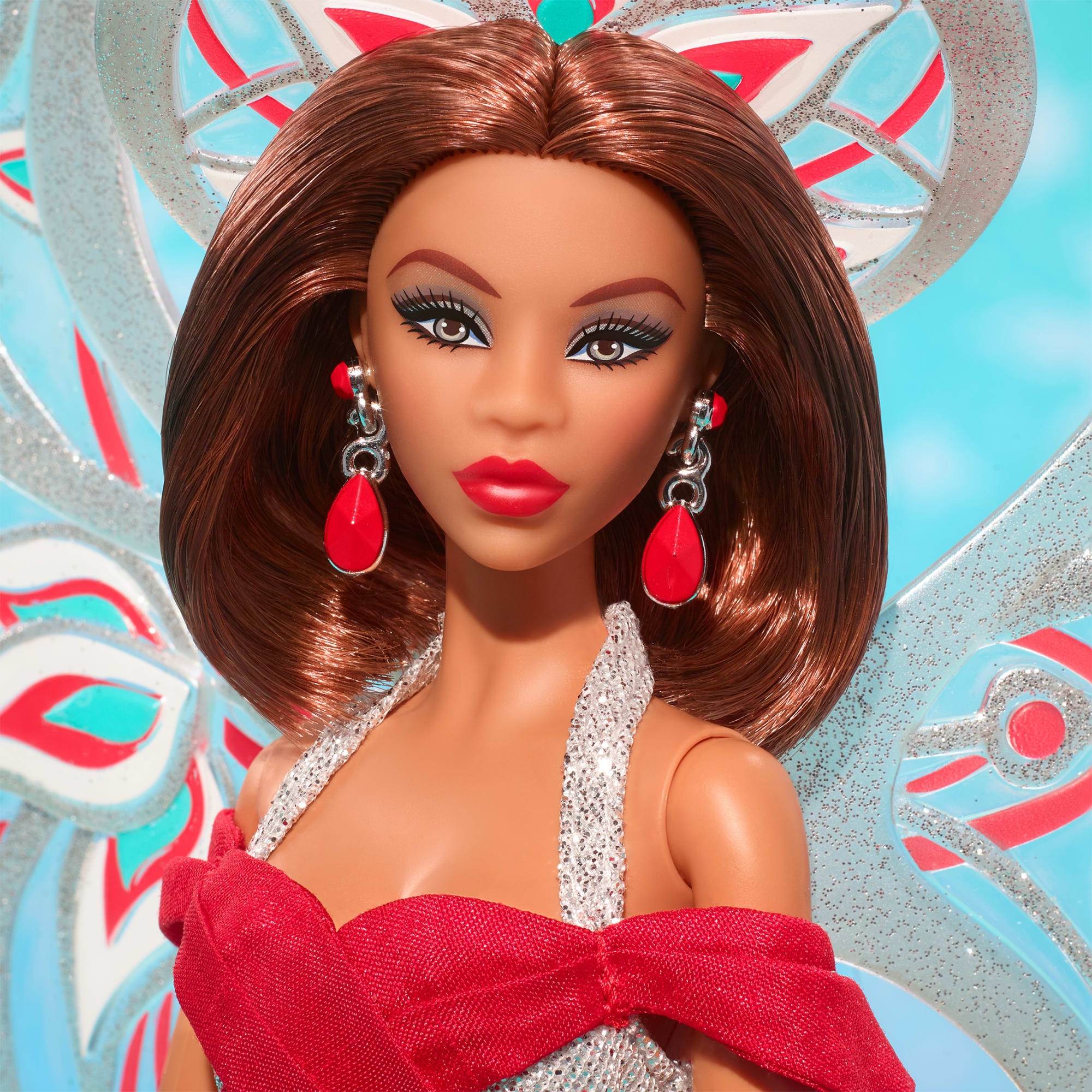 Barbie x Bob Mackie 2023 Holiday Angel Doll - Image 3