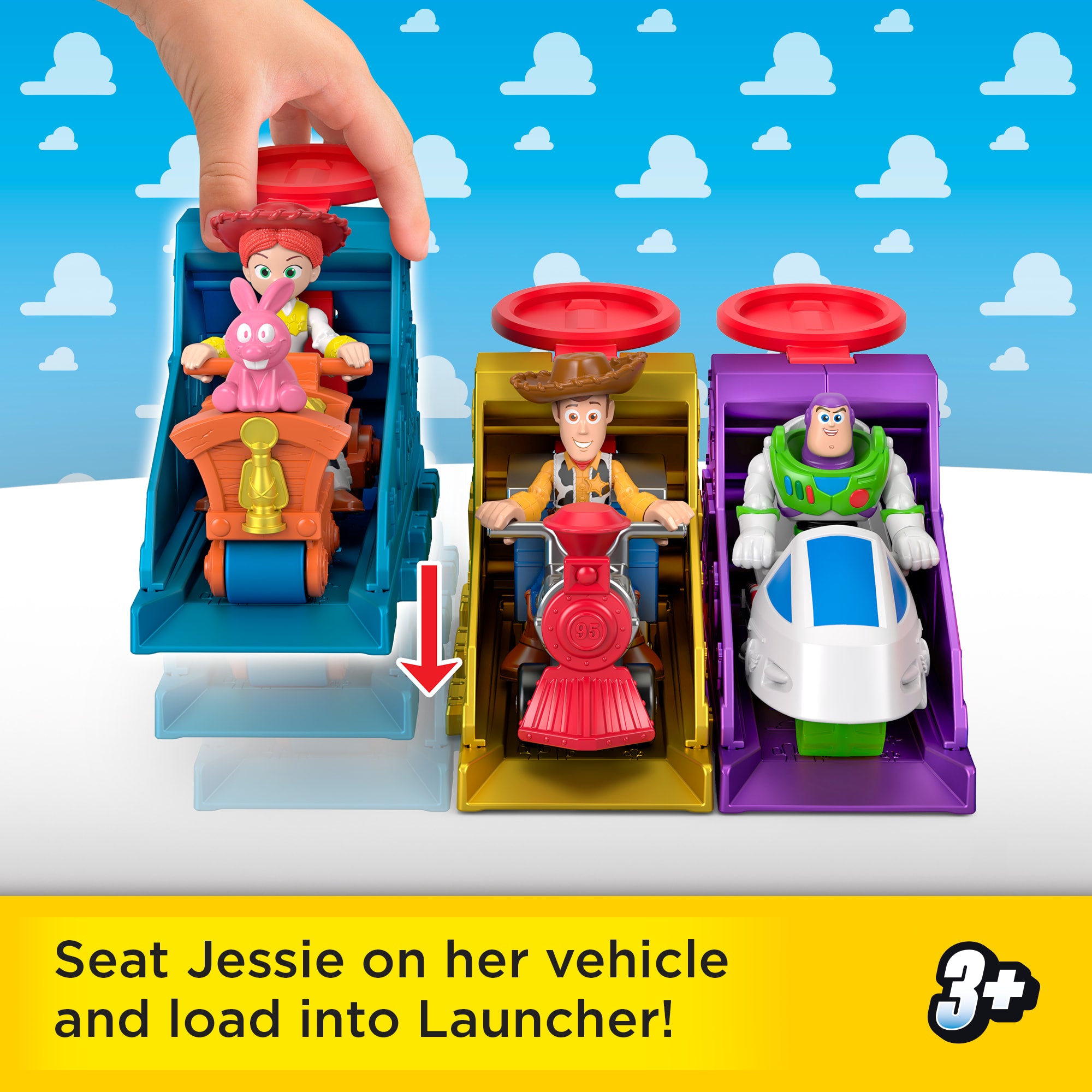 Fisher-Price Launcher Set With Jesse Figure. Inspired By Disney And Pixar Toy Story - Image 2