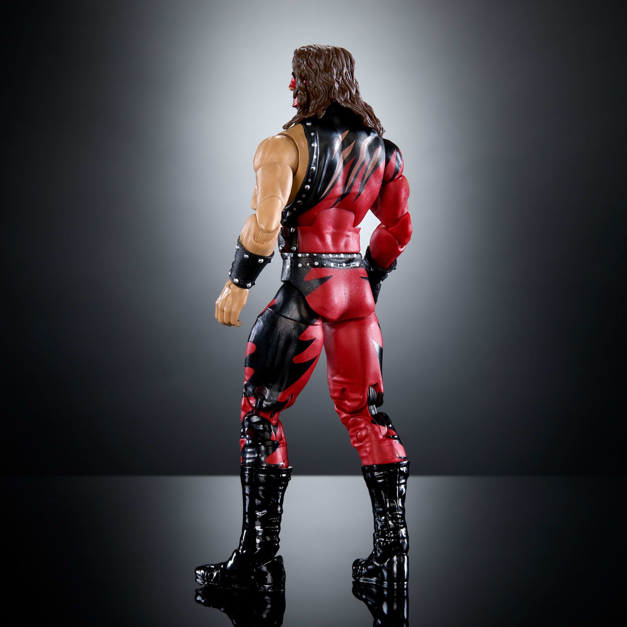 WWE Elite Collection Monday Night War Kane Action Figure & Golga Build-A-Figure Parts - Image 4