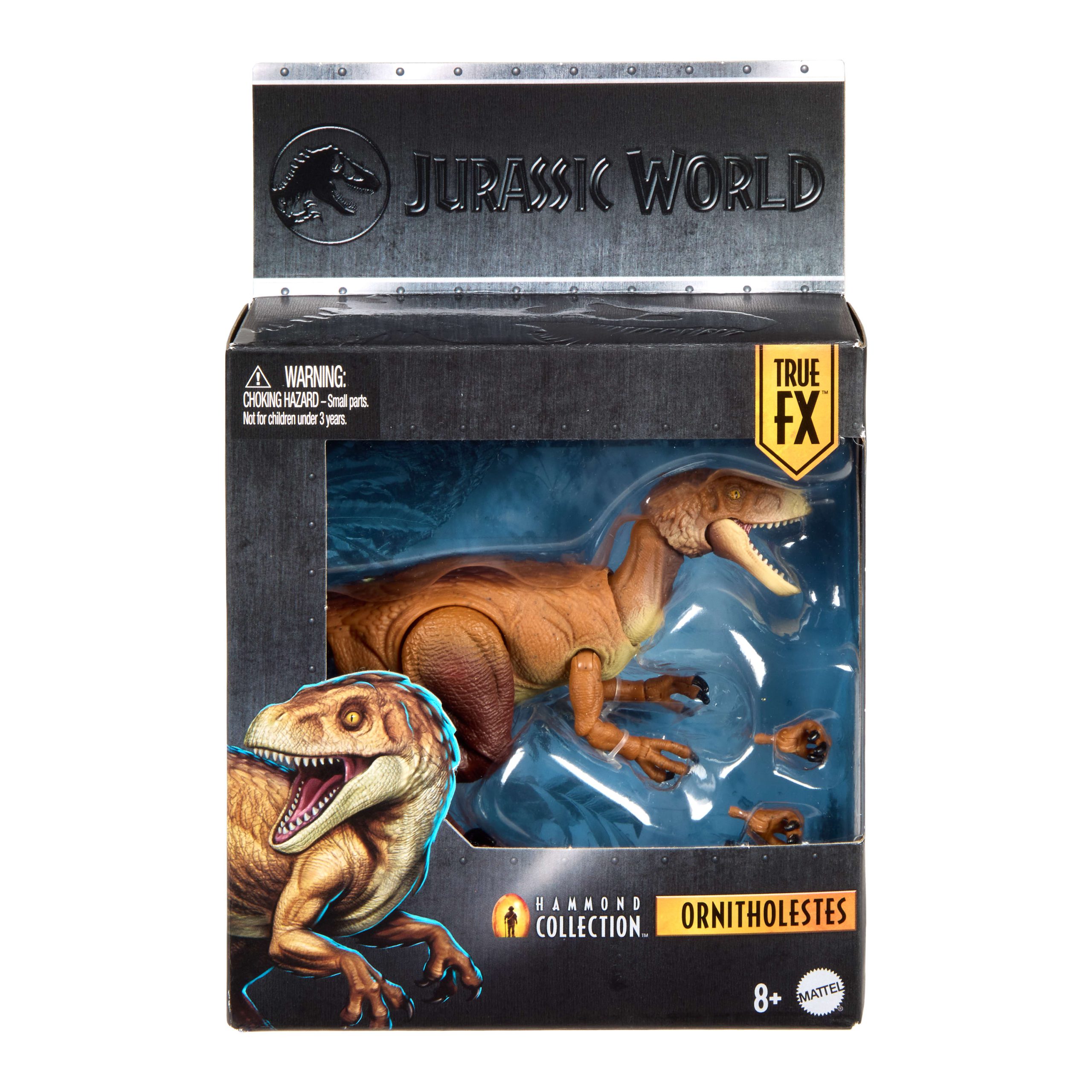 Jurassic World Hammond Collection Ornitholestes Dinosaur Figure. Deluxe Design And 18 Articulations - Image 6