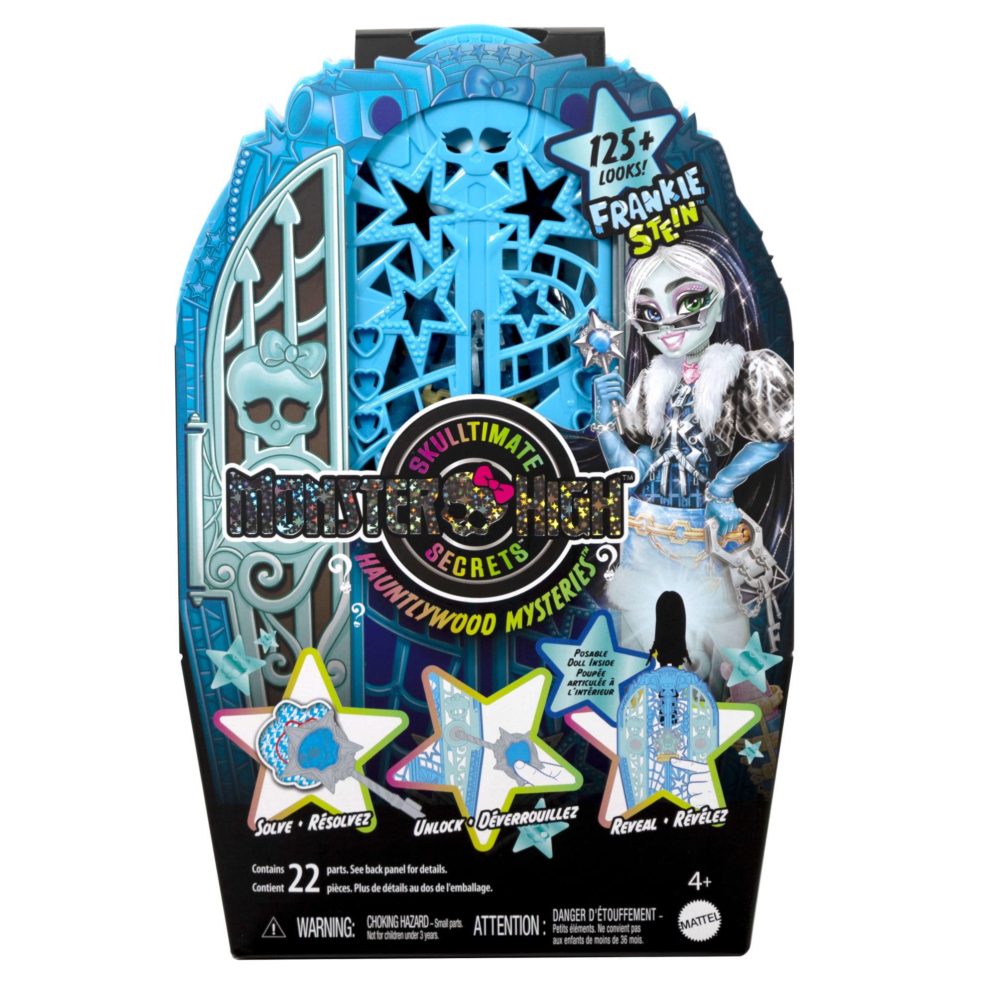 Monster High Skulltimate Secrets Hauntlywood Mysteries Doll. Frankie Stein With 19+ Surprises - Image 6