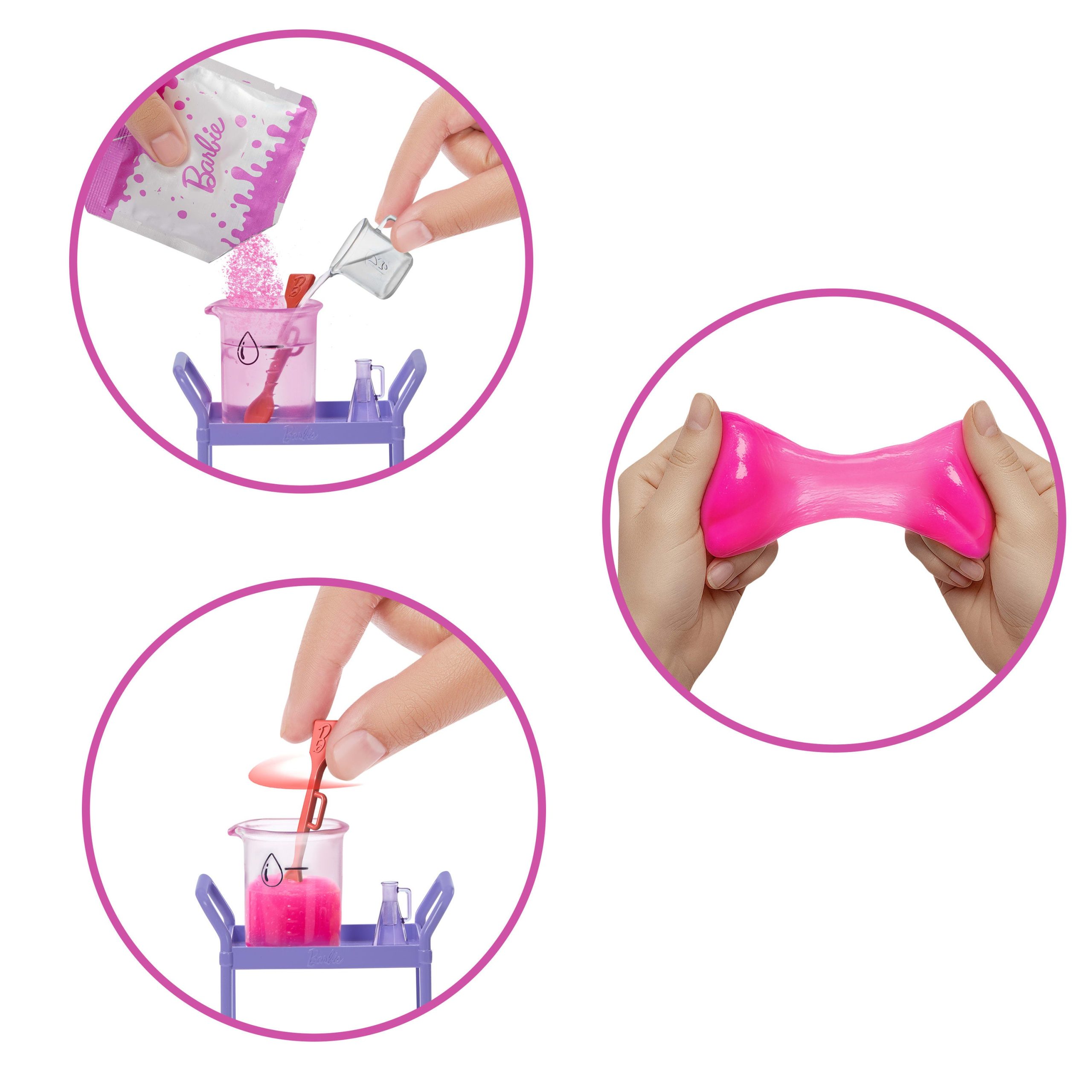 Barbie Careers Fashion Doll. Stem Science Lab Playset. Slime & Crystal Accessories. Themed Outfit - Image 2