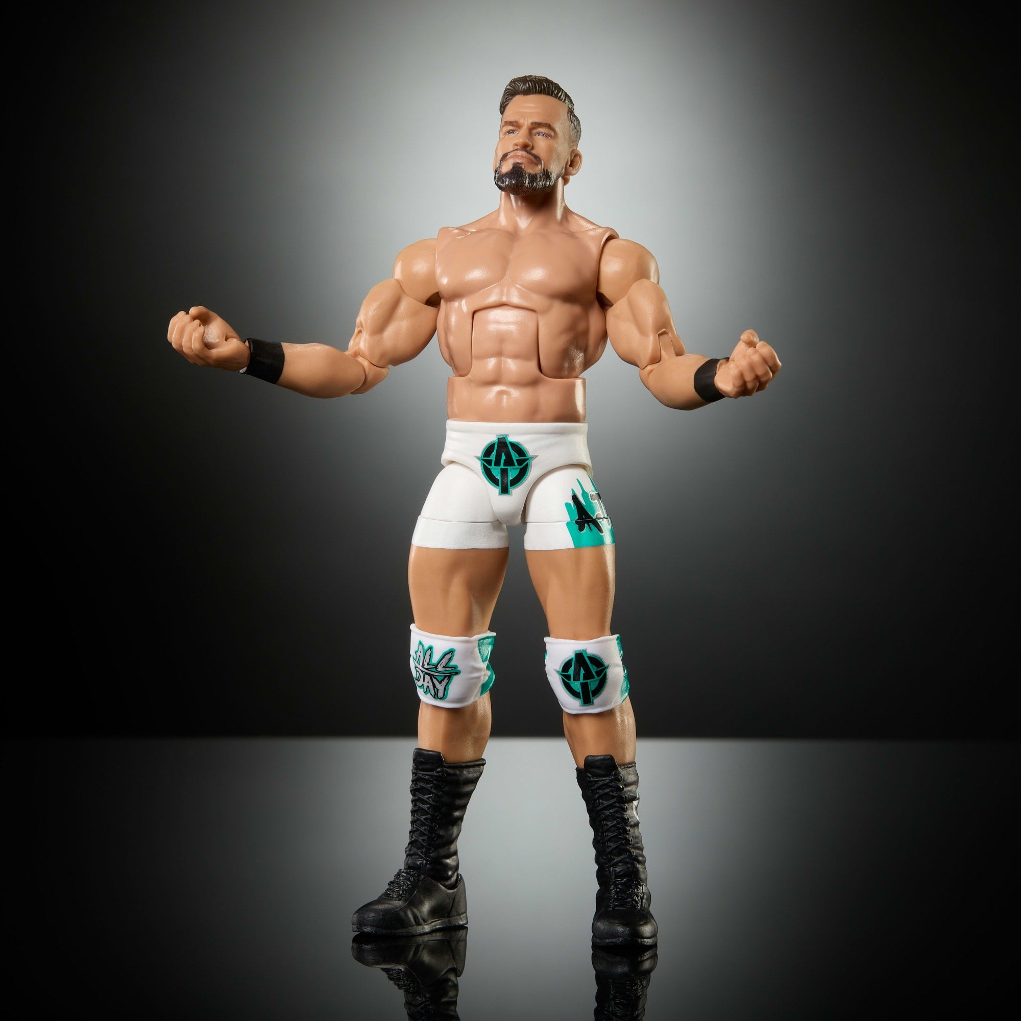 WWE Elite Austin Theory Action Figure. Series #121. 6-Inch Collectible With Accessories - Image 4