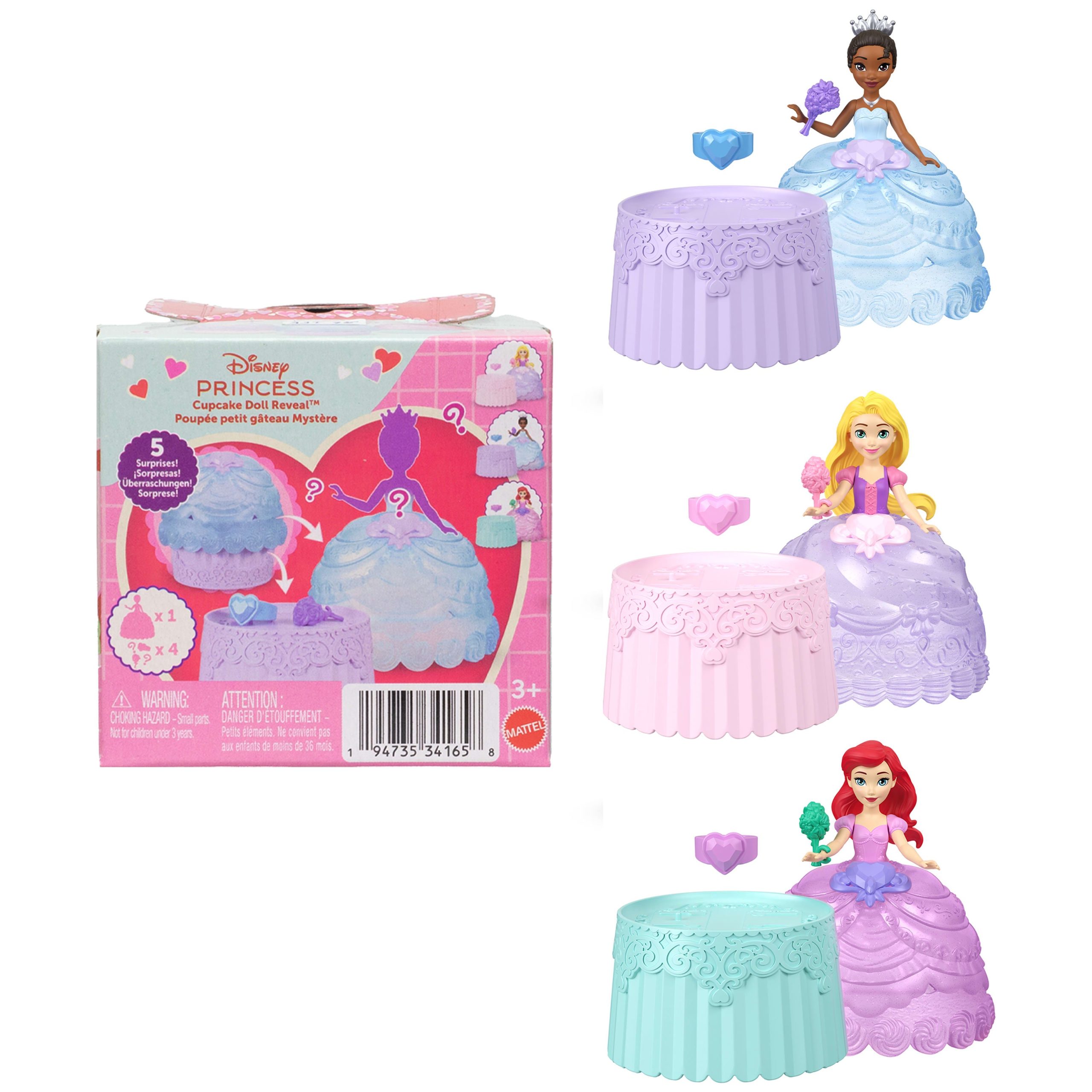 Disney Princesa Cupcake de São Valentim Surpresa