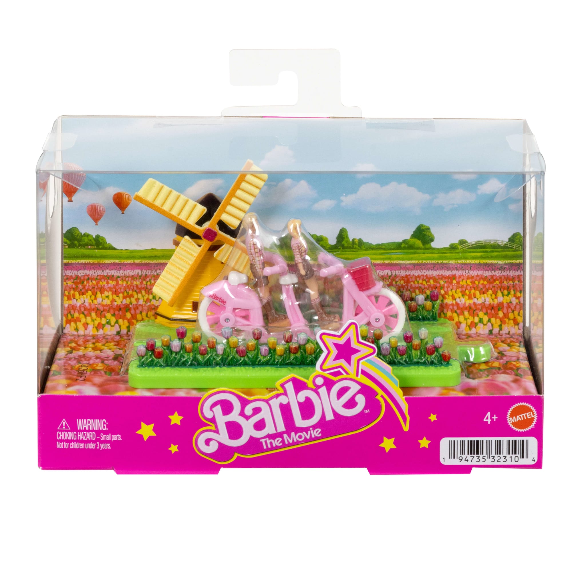 Barbie Mini BarbieLand Veículo para Boneca O Filme Barbie e Ken em uma Bicicleta - Image 4