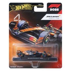 Hot Wheels 1:64 Scale Premium Die-Cast Formula 1 Collectible Toy Race Car