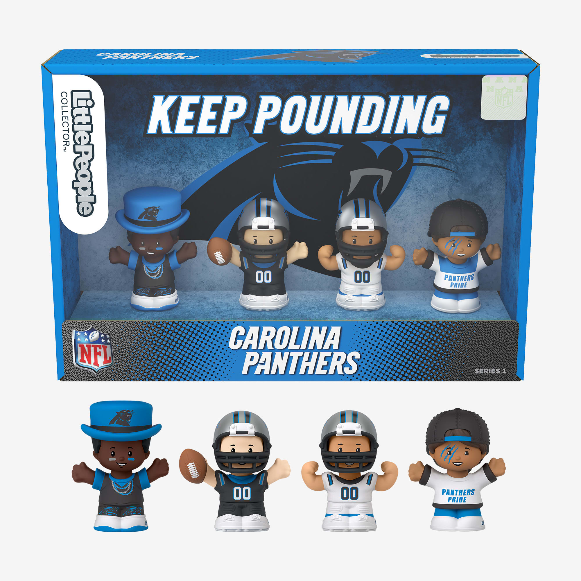 Little People Collector x NFL Carolina Panthers Set - Image 3