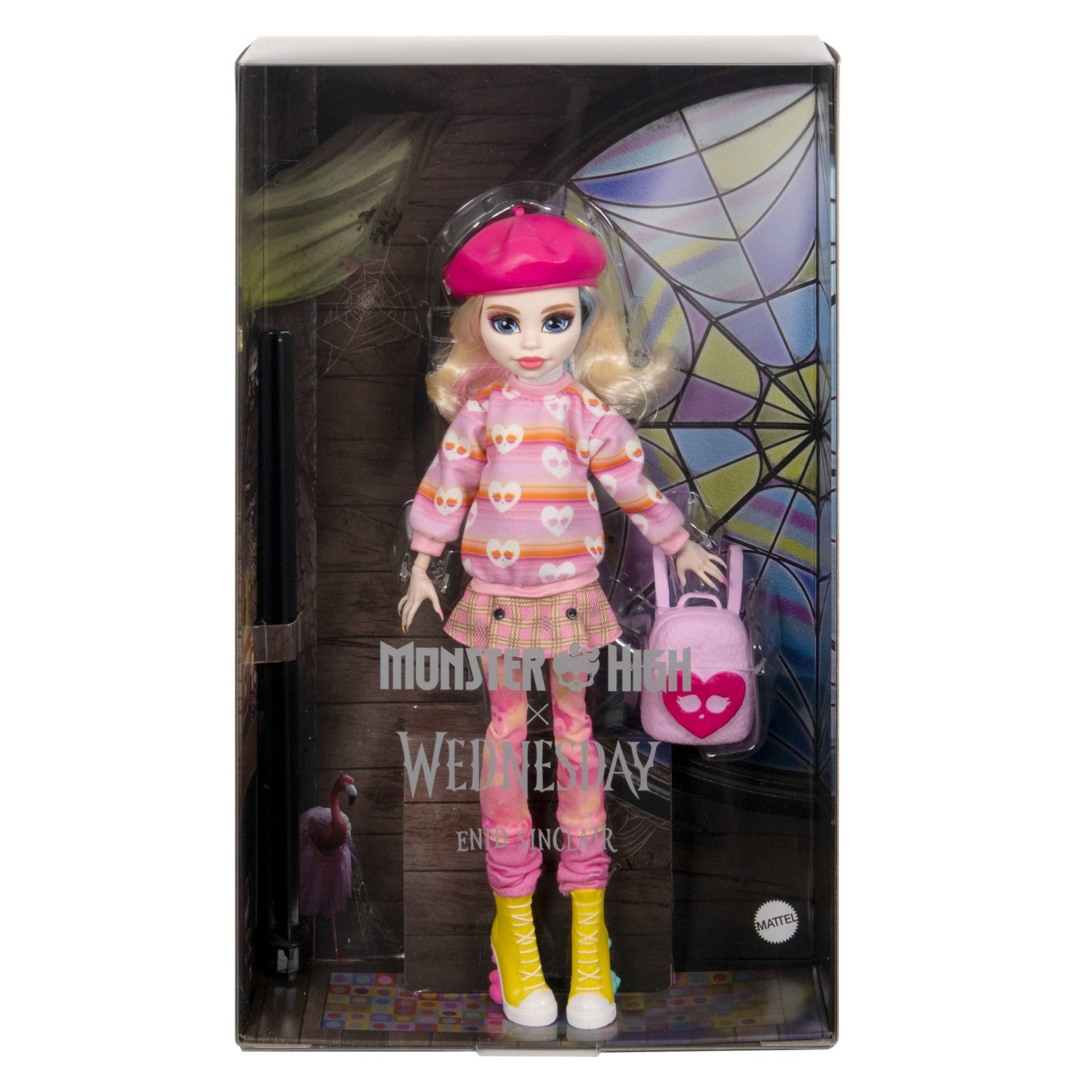 Monster High-enid Sinclair-Poupée en Tenue Rose Avec Accessoires - Image 6
