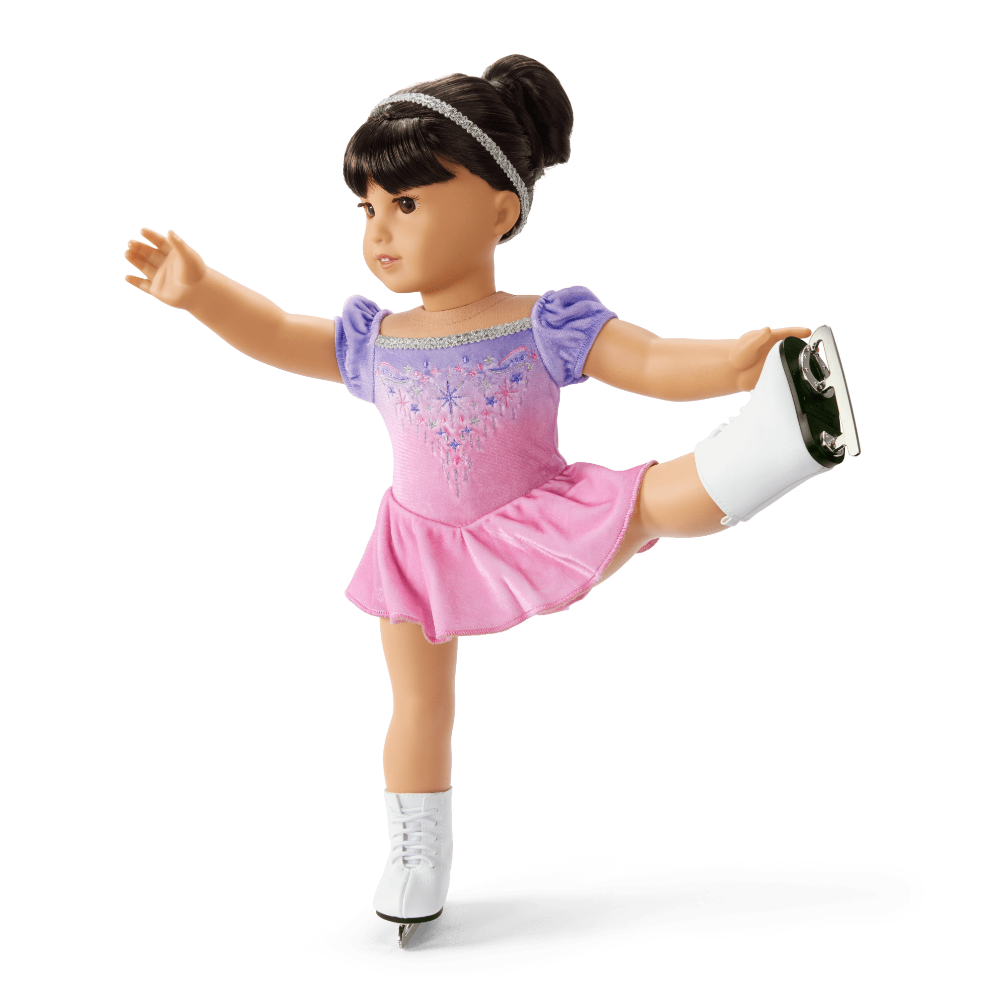 Spin in Style Figure-Skating Outfit for 18-inch Dolls - Image 9