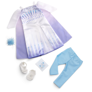 Disney Frozen Snow Queen Elsa Outfit & Accessories for 18-inch Dolls by American Girl®