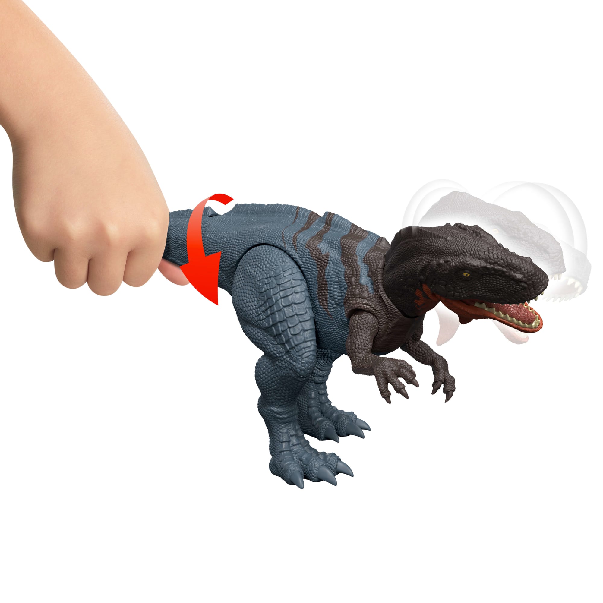 Jurassic World Dinosaurio de Juguete Rebirth Rugido Salvaje Abelisaurus - Image 4