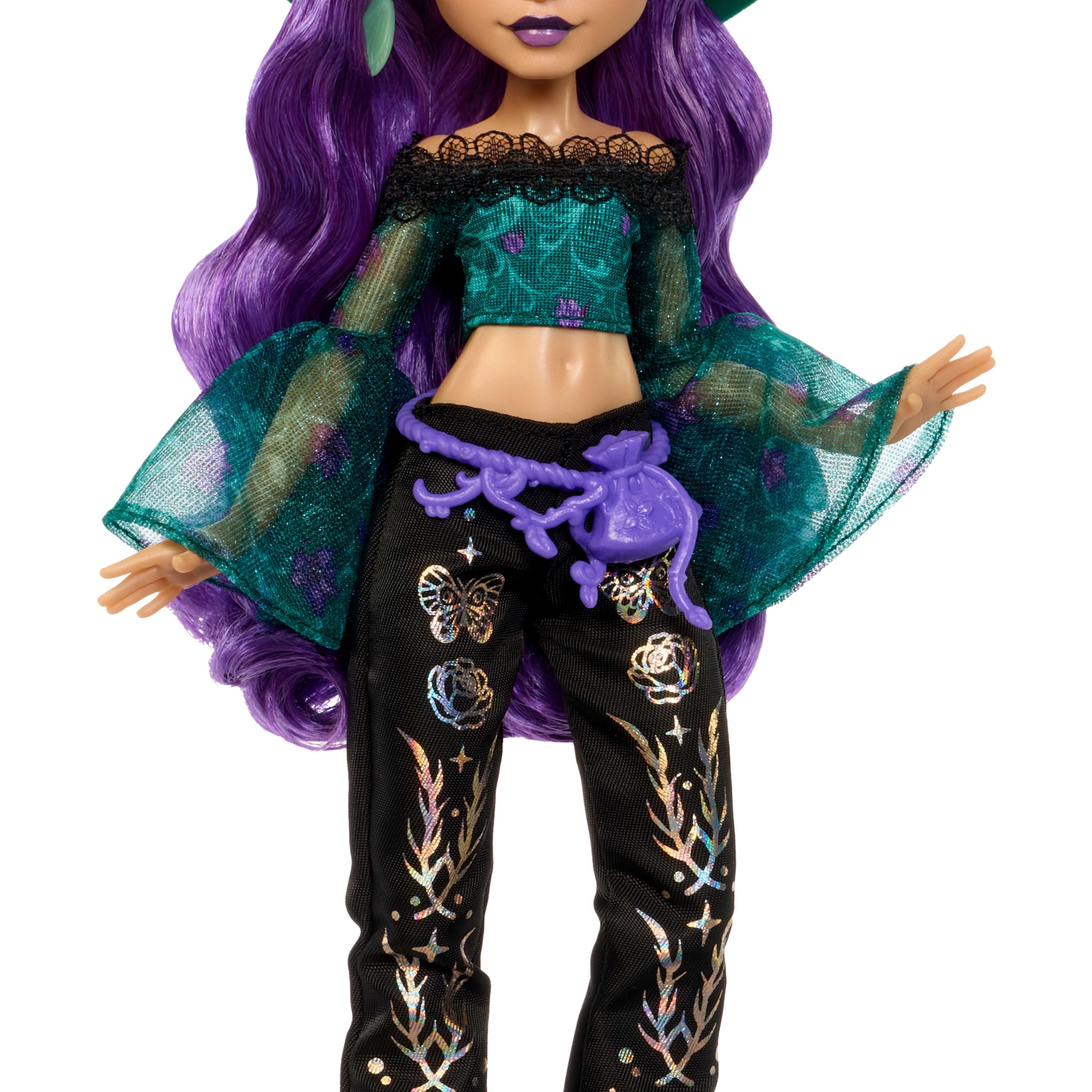 Moonspell Magic By Monster High Willow Thorne Fashion Doll. Nature Witch With Accessories - Image 5
