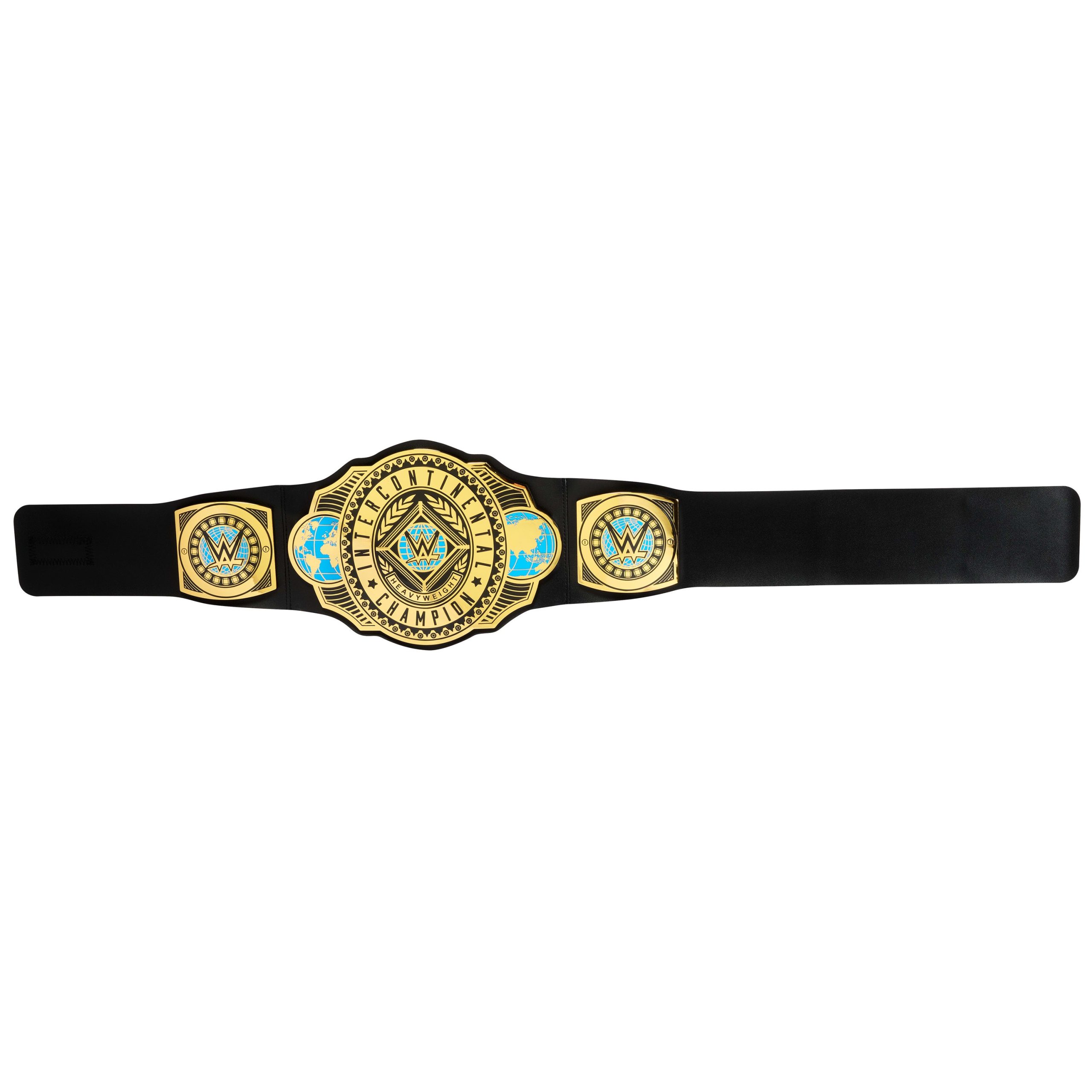 WWE Championship Intercontinental Champion Title. Kid-Sized Role-Play & Costume Belt Accessory - Image 2