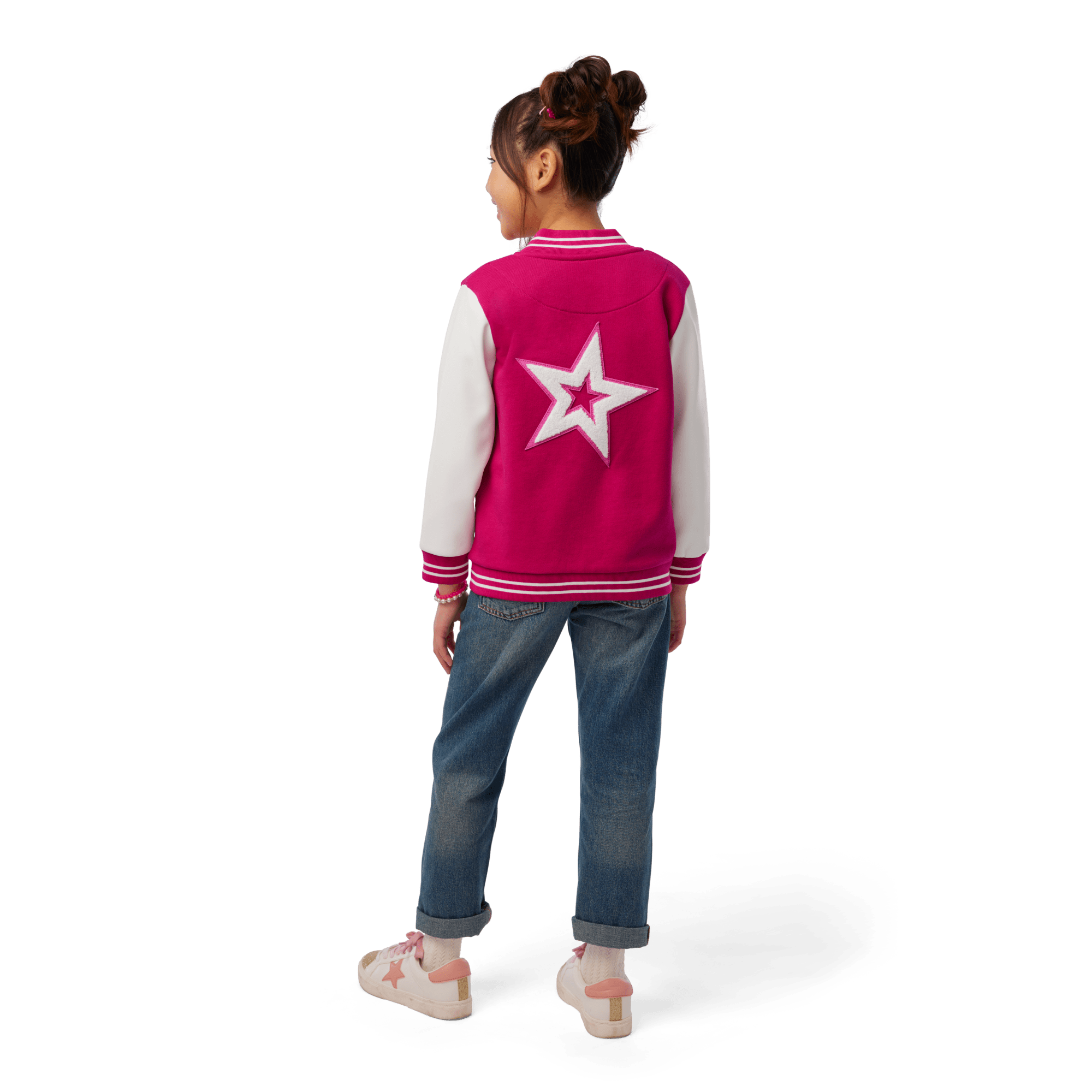 AG™ Star Squad Varsity Jacket for Girls - Image 2