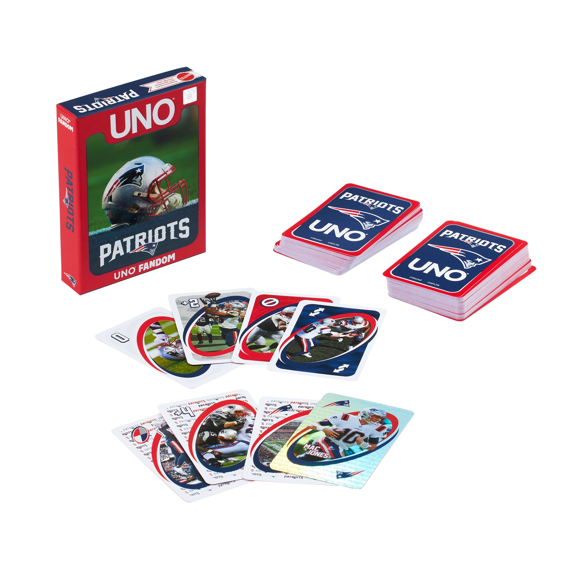 UNO Fandom NFL New England Patriots Game Deck - Image 2