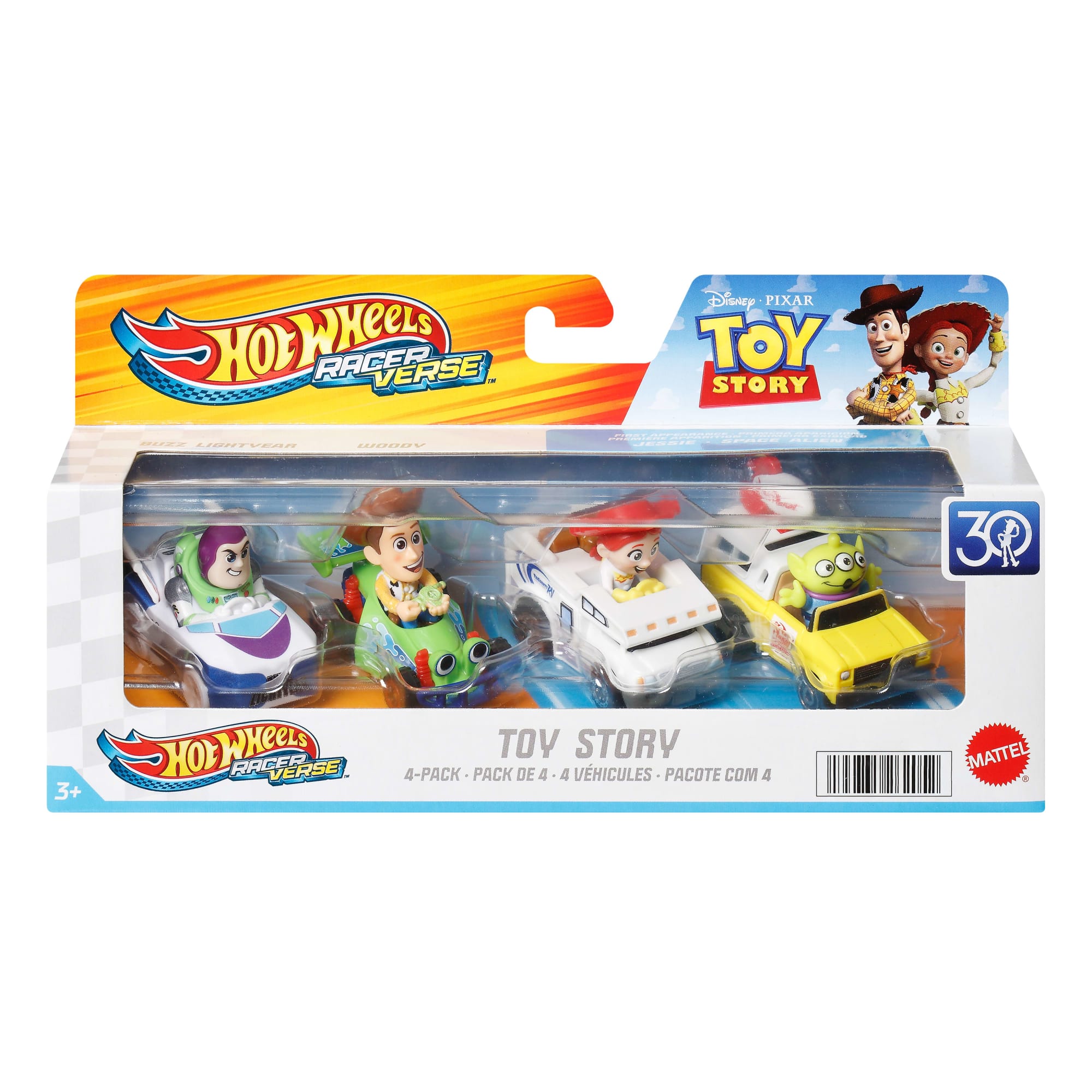 Hot Wheels Racerverse. Set Of 4 Die-Cast Hot Wheels Cars With Pop Culture Characters As Drivers - Image 6