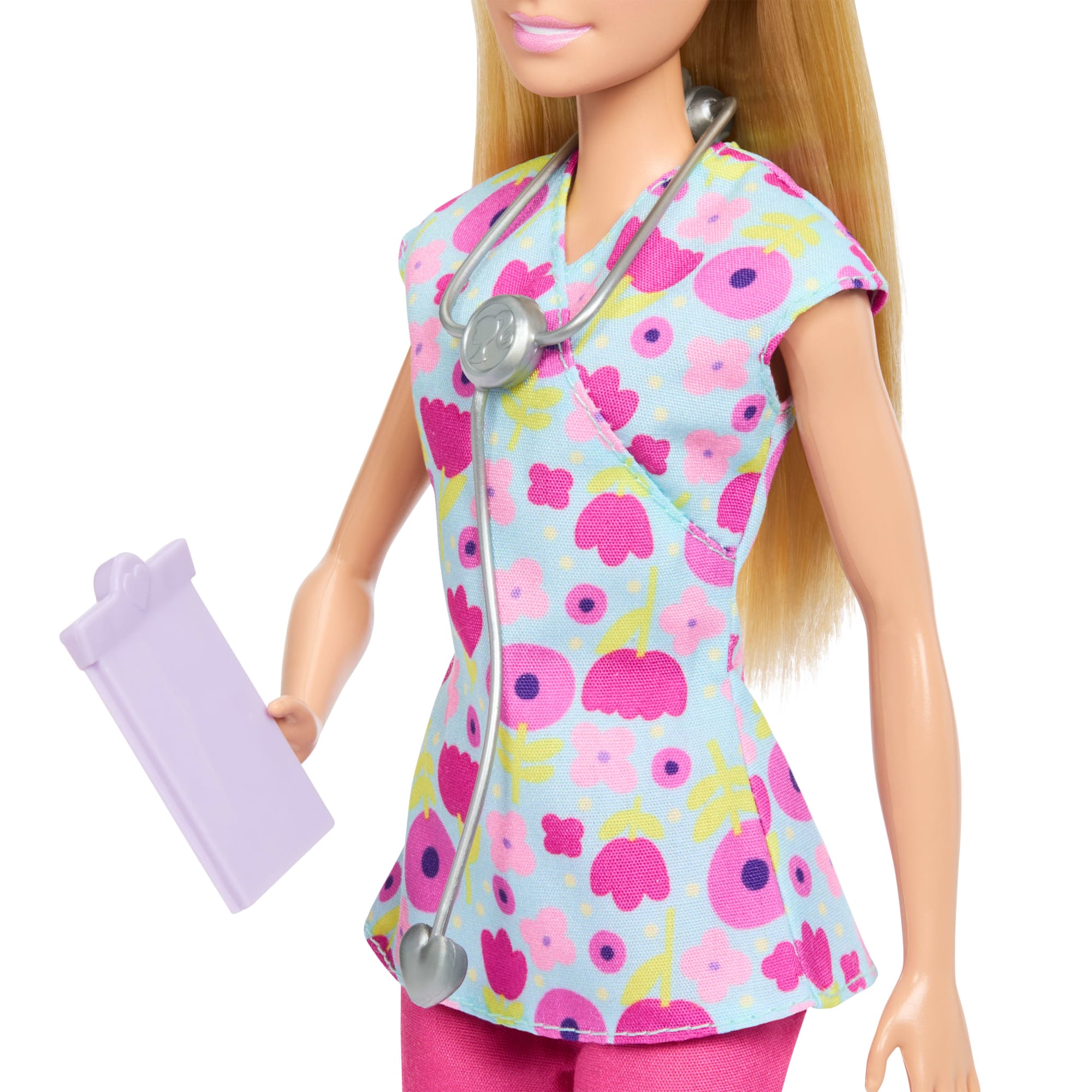 Barbie Careers Baby Doctor Playset With Blonde Fashion Doll. 2 Baby Dolls. Exam Table & Accessories - Image 3