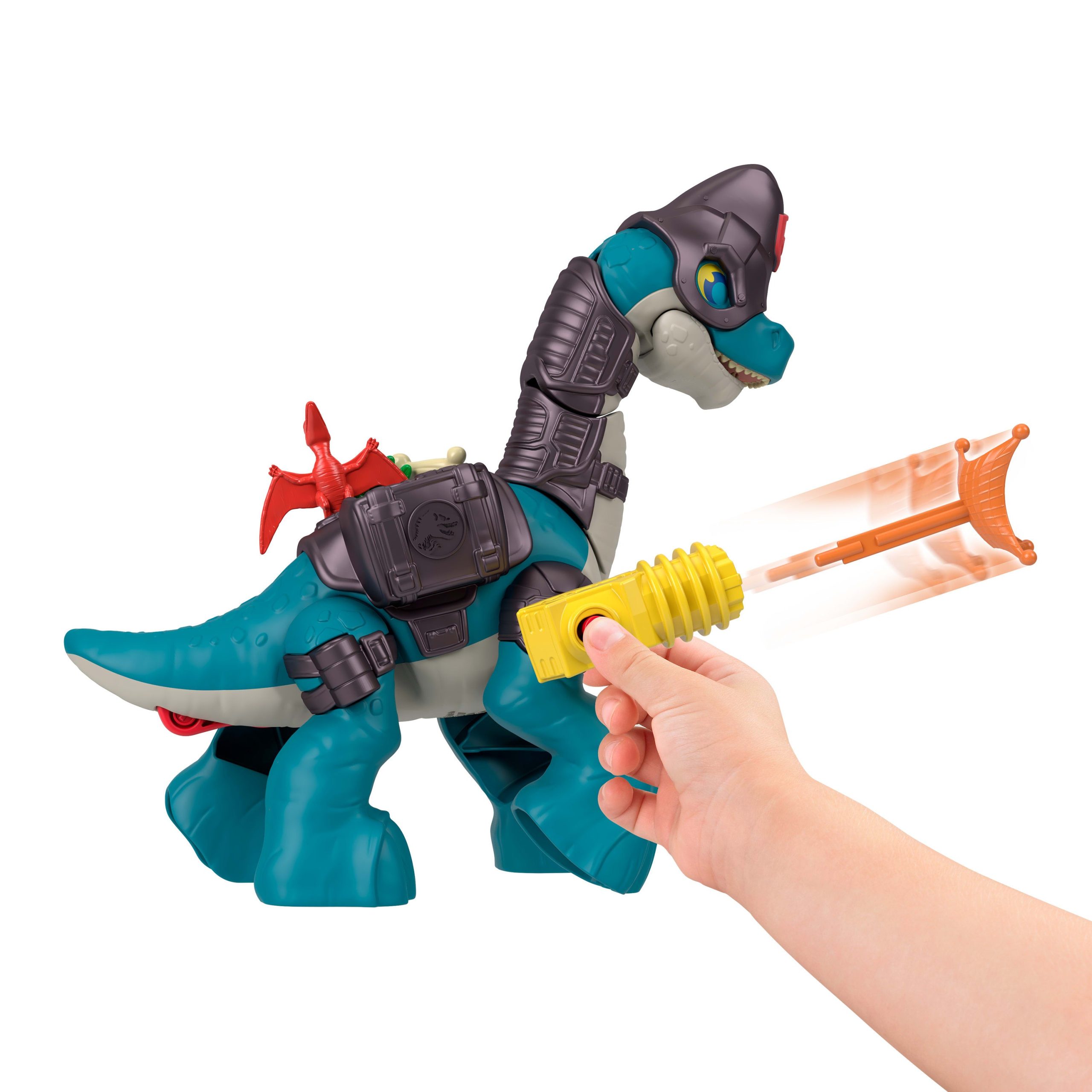 Imaginext Jurassic World Set With Search & Explore Brachiosaurus. 5 Accessories - Image 3