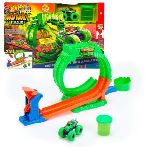 Hot Wheels Coffret Monster Trucks Défi Looping