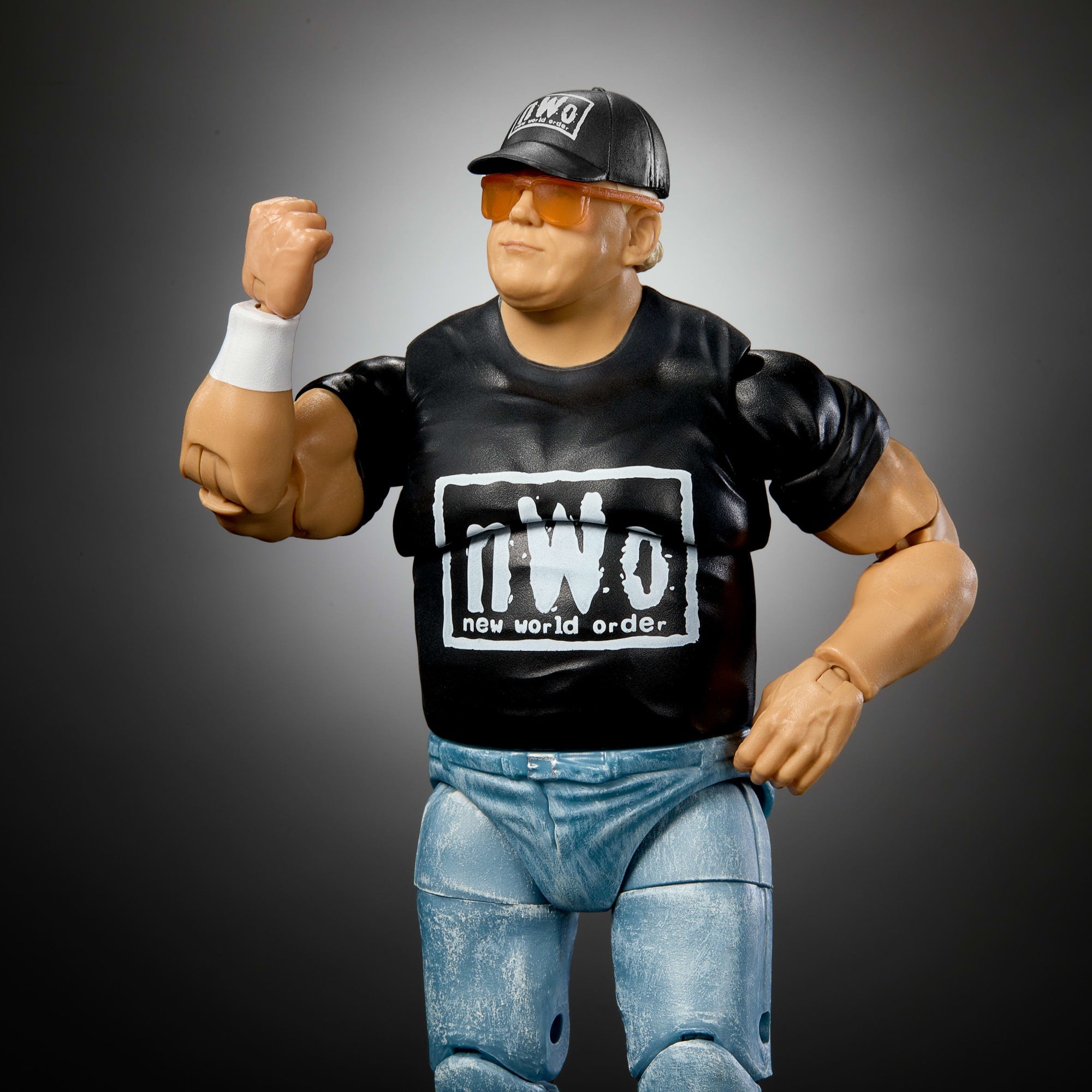 WWE Monday Night War Elite Collection Syxx Action Figure & Dusty Rhodes Build-A-Figure Parts - Image 7