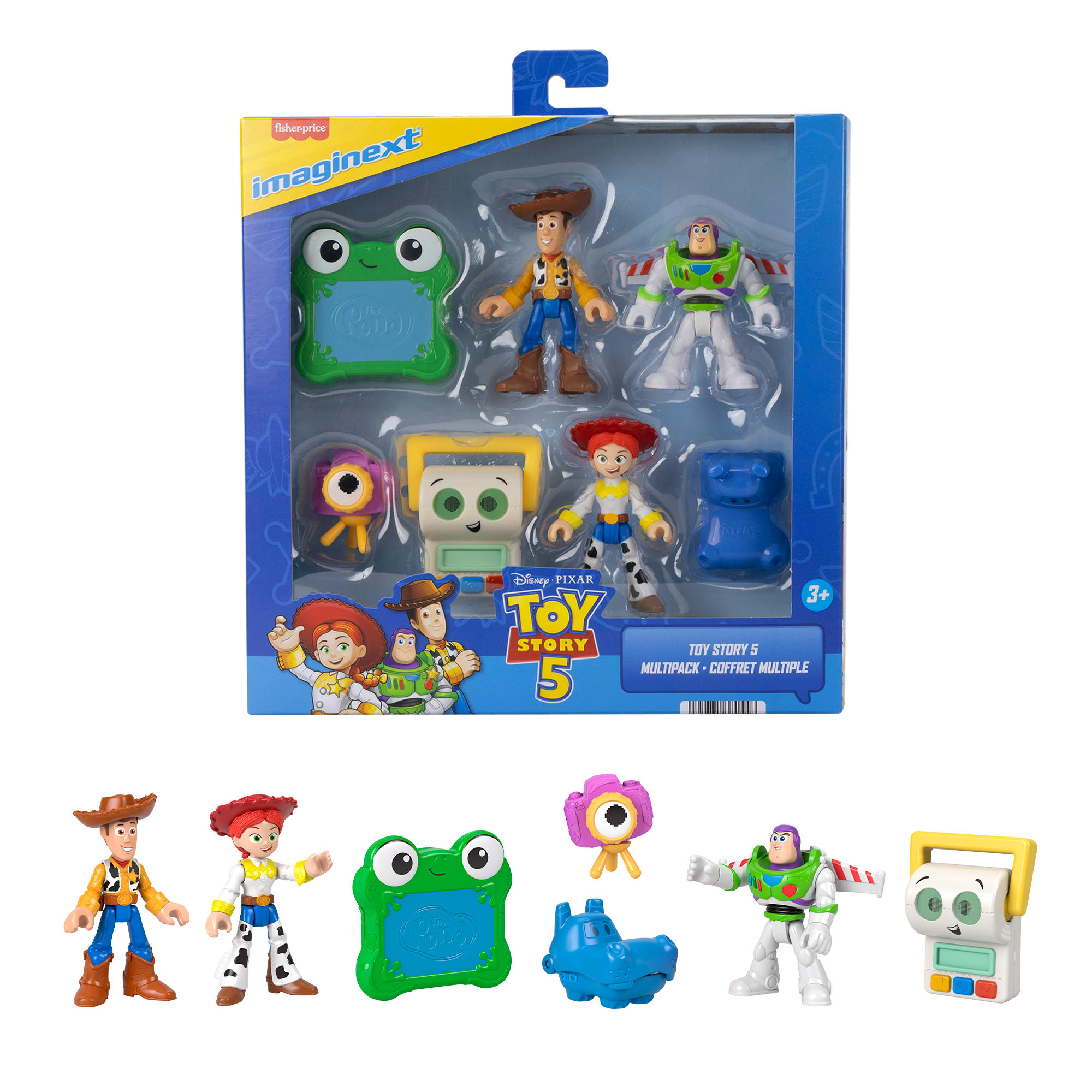 Imaginext Figures Inspired By Disney And Pixar Toy Story Movies. 3-Inch (Characters May Vary)
