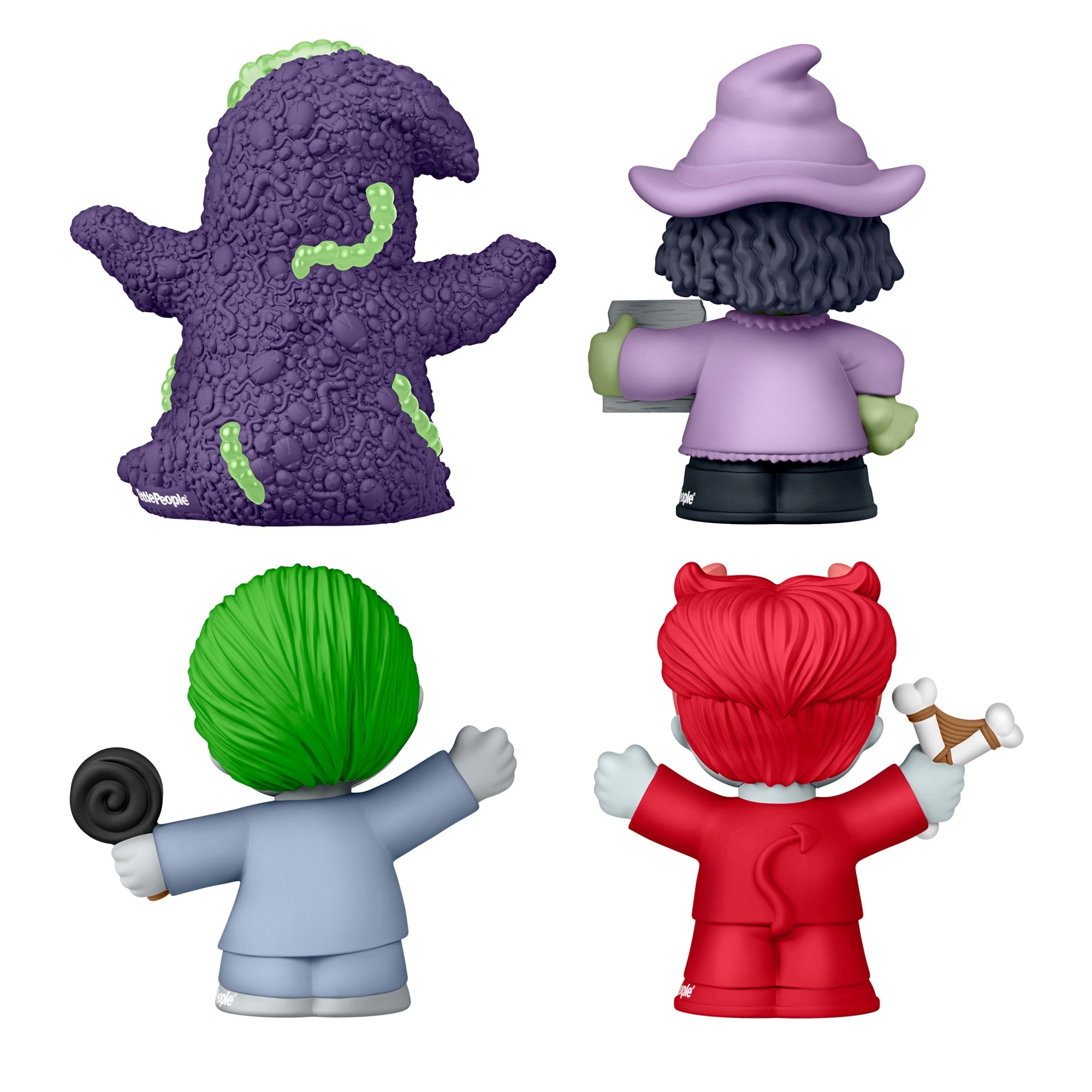 Little People Collector Disney Tim Burton's The Nightmare Before Christmas Lock Shock & Barrel Set - Image 5