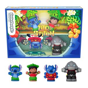 Little People Collector Disney Lilo & Stitch Special Edition Set For Adults & Fans. 4 Figures
