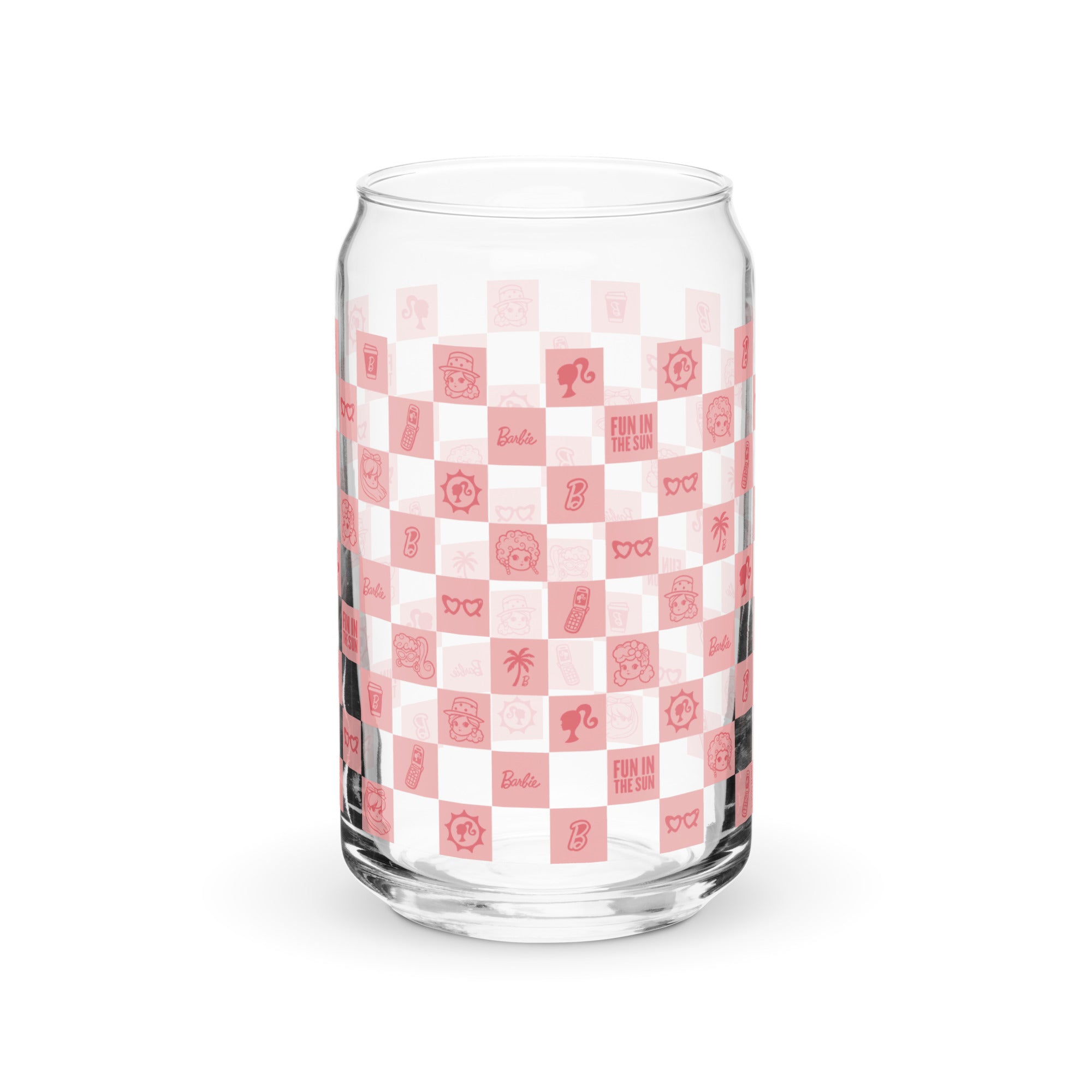 Barbie Checkerboard Icons Cutie Clear Glass - Image 3