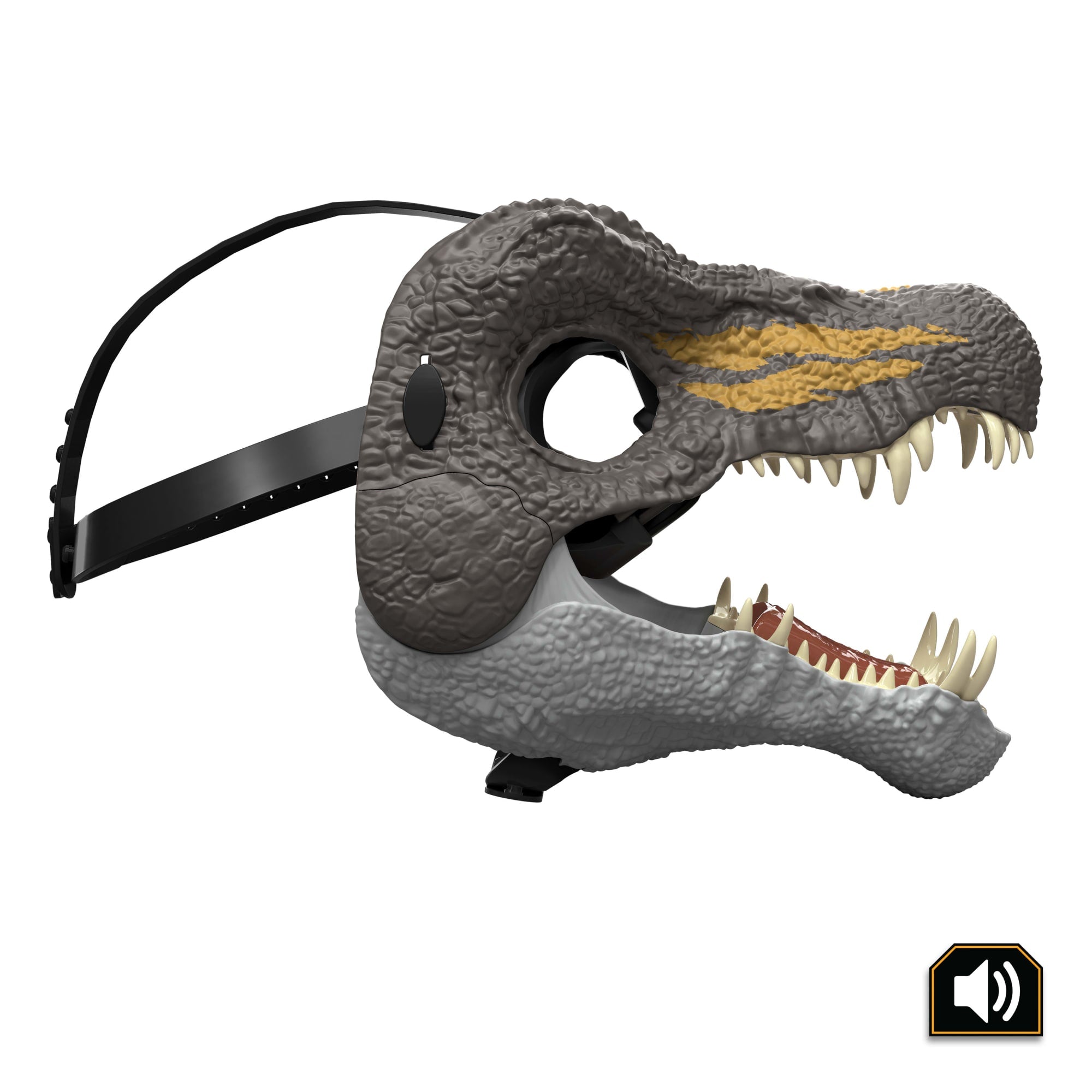 Jurassic World Rebirth Spinosaurus Dinosaur Mask. Role-Play Head Wear. Movie-Inspired Costume Gear - Image 5