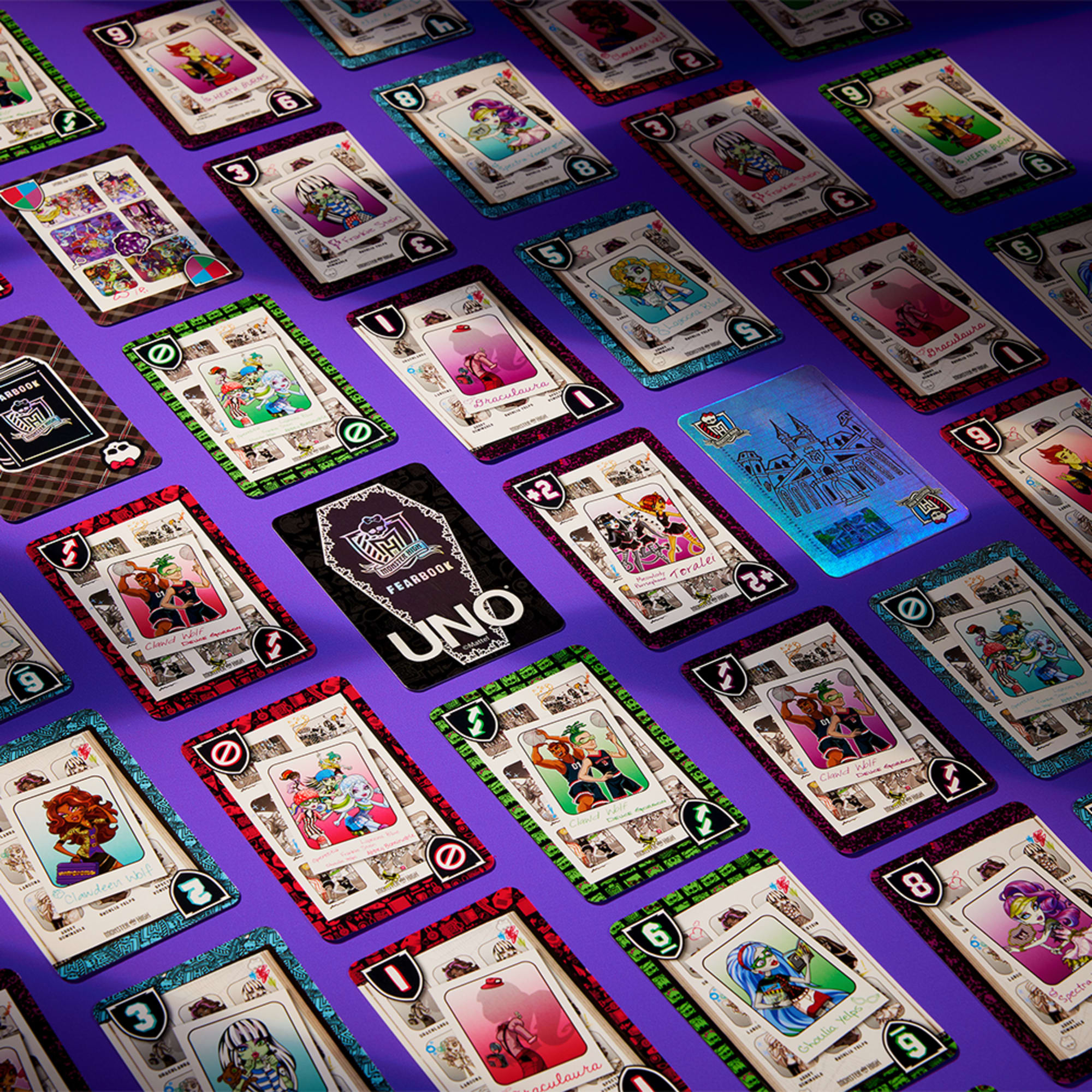 UNO Fandom Monster High Fearbook Deck - Image 2