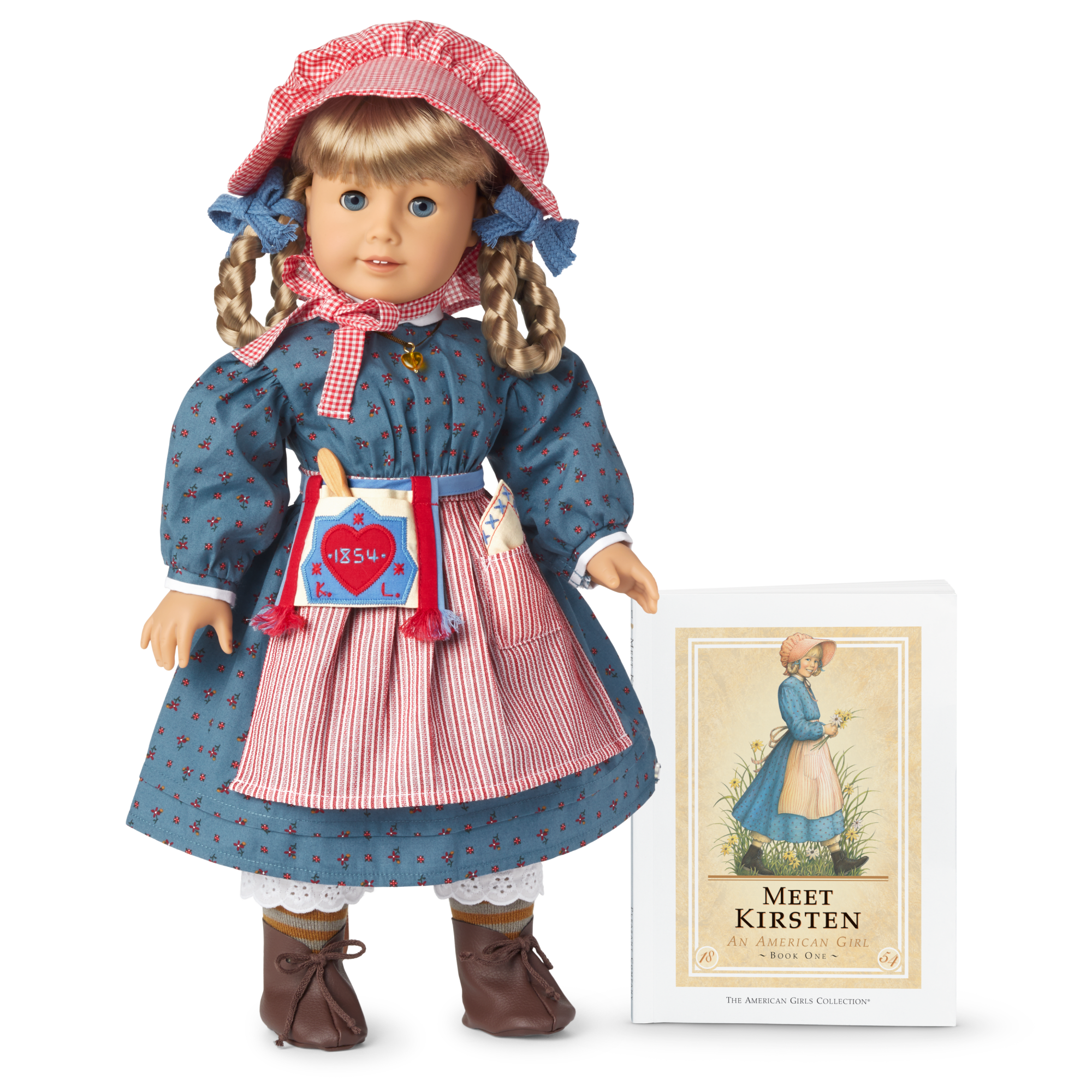 Kirsten Larson™ 18-inch Doll. Book & Accessories (Historical Characters)