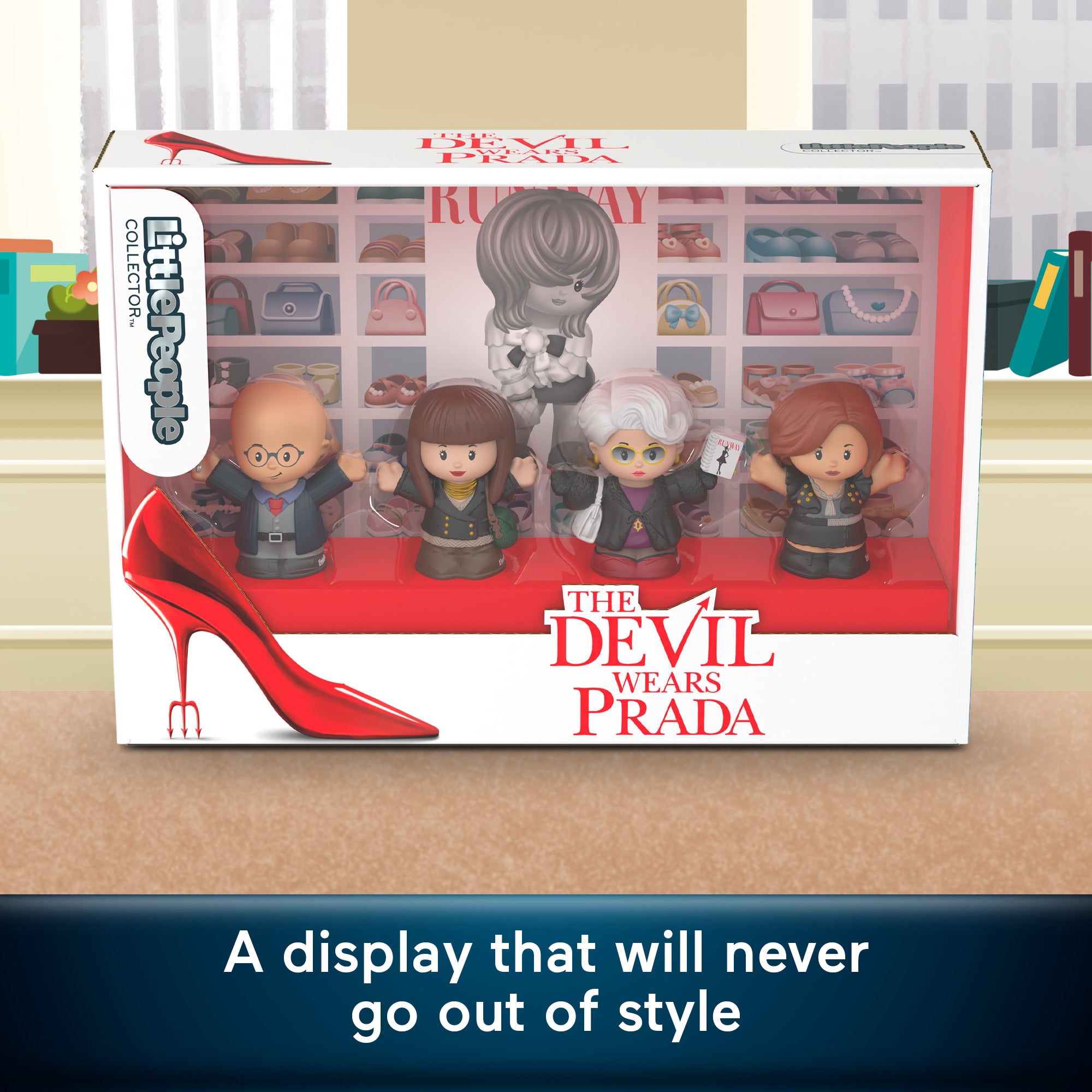 Little People Collector The Devil Wears Prada Special Edition Set For Movie Fans. 4 Figures - Image 3