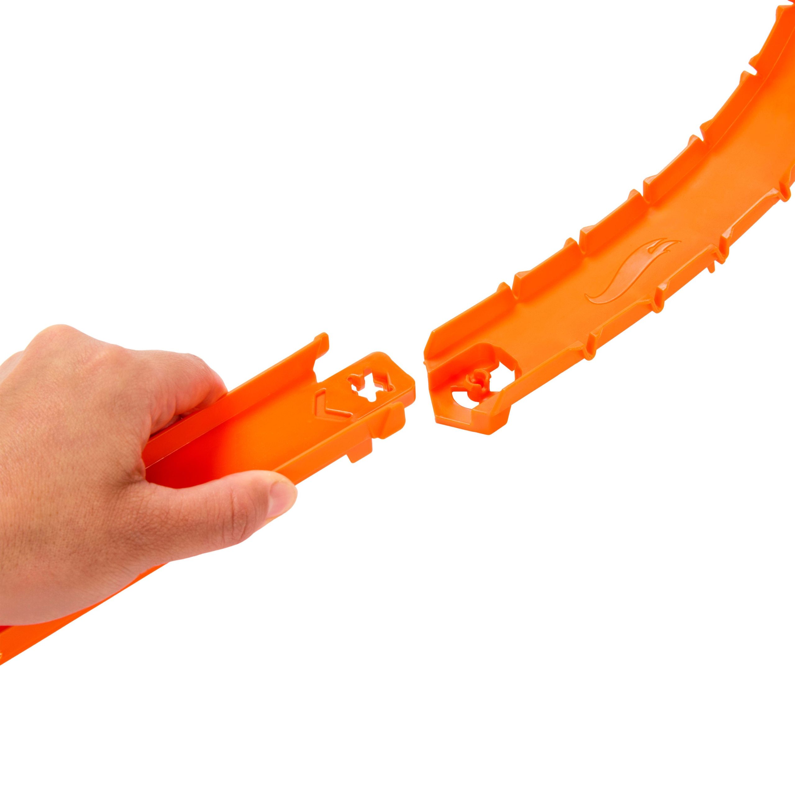 Hot Wheels Track Creator Deluxe Track Pack With 2 Toy Cars. 25 Feet Of Different Speed Snap Tracks - Image 3