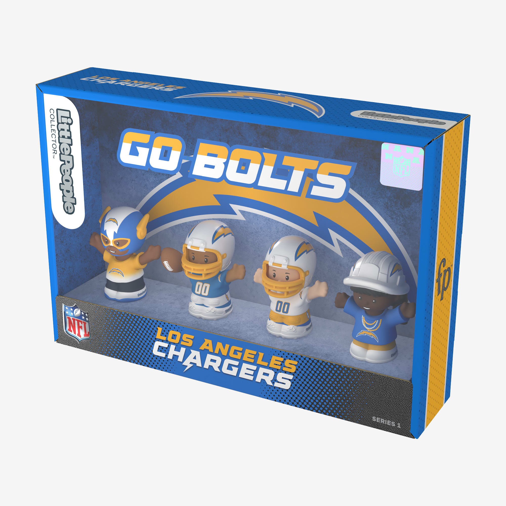 Little People Collector x NFL Los Angeles Chargers Set - Image 10