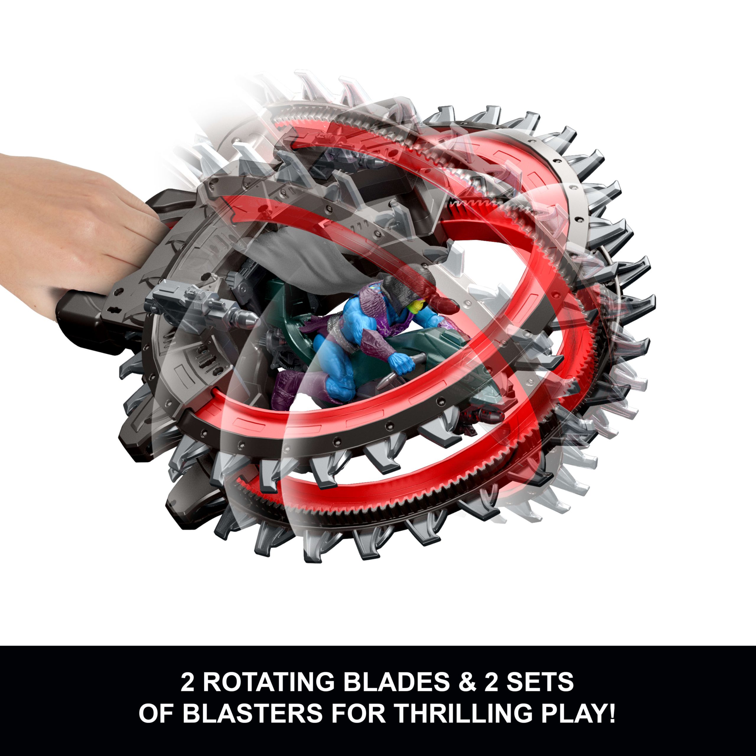 Masters Of The Universe 2026 Movie Roton Vehicle 5.5 Inch Scale. 2 Rotating Blades & 2 Sets Blasters - Image 3