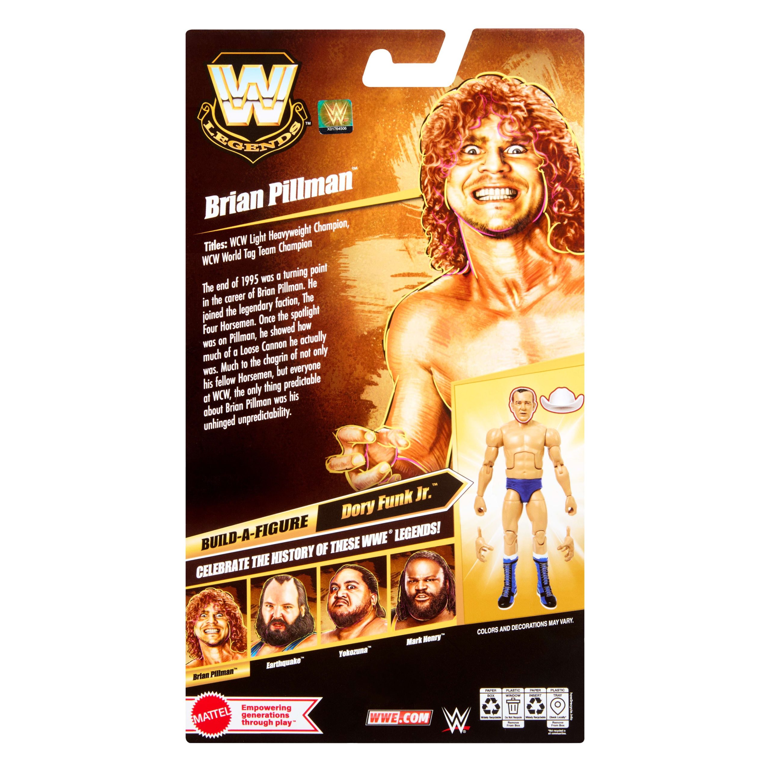WWE Legends Elite Collection Brian Pillman Action Figure - Image 6