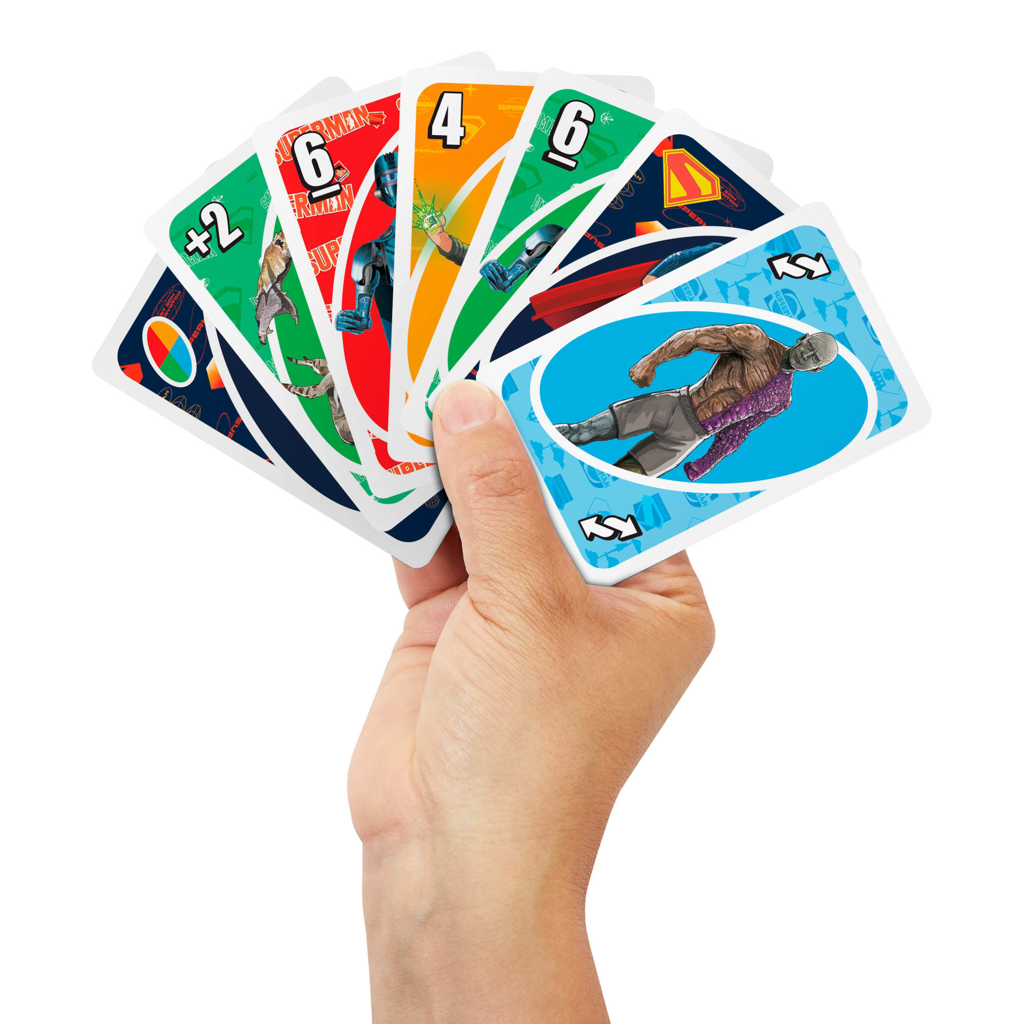 UNO Superman Card Game For Kid. Adult & Family Nights. Toy Collectible Inspired By The Movie - Image 2